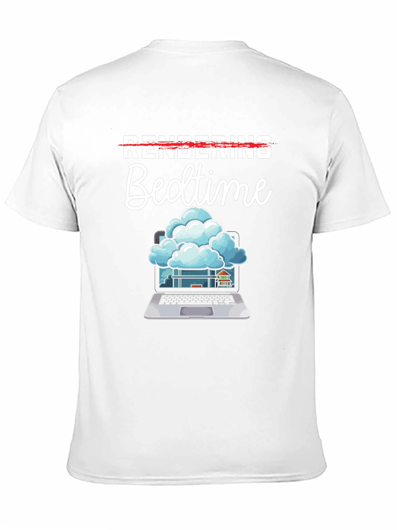 Rendering Bedtime T-Shirt - Programmer Humor Tee