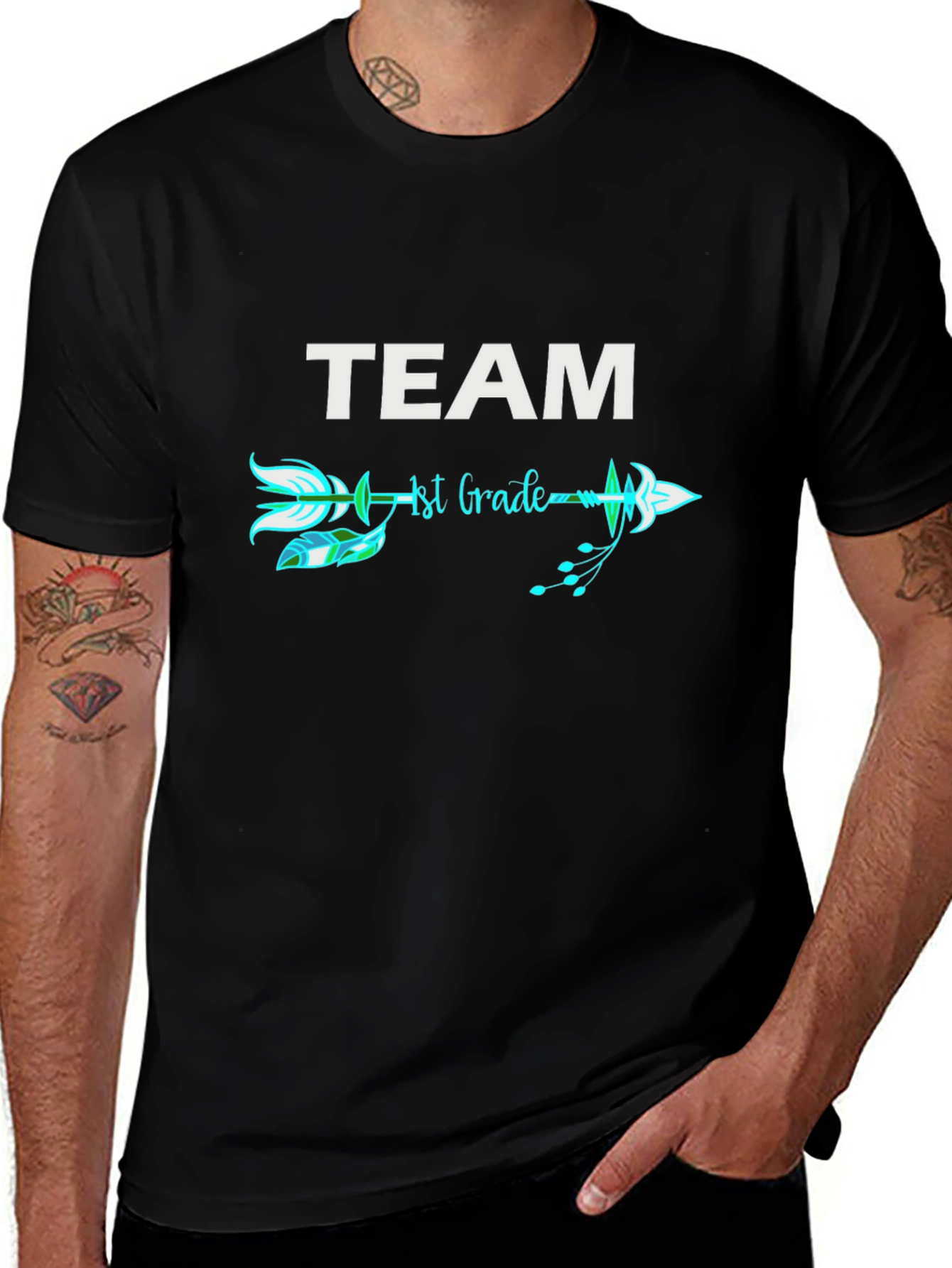 Team 1st Grade Arrow T-Shirt