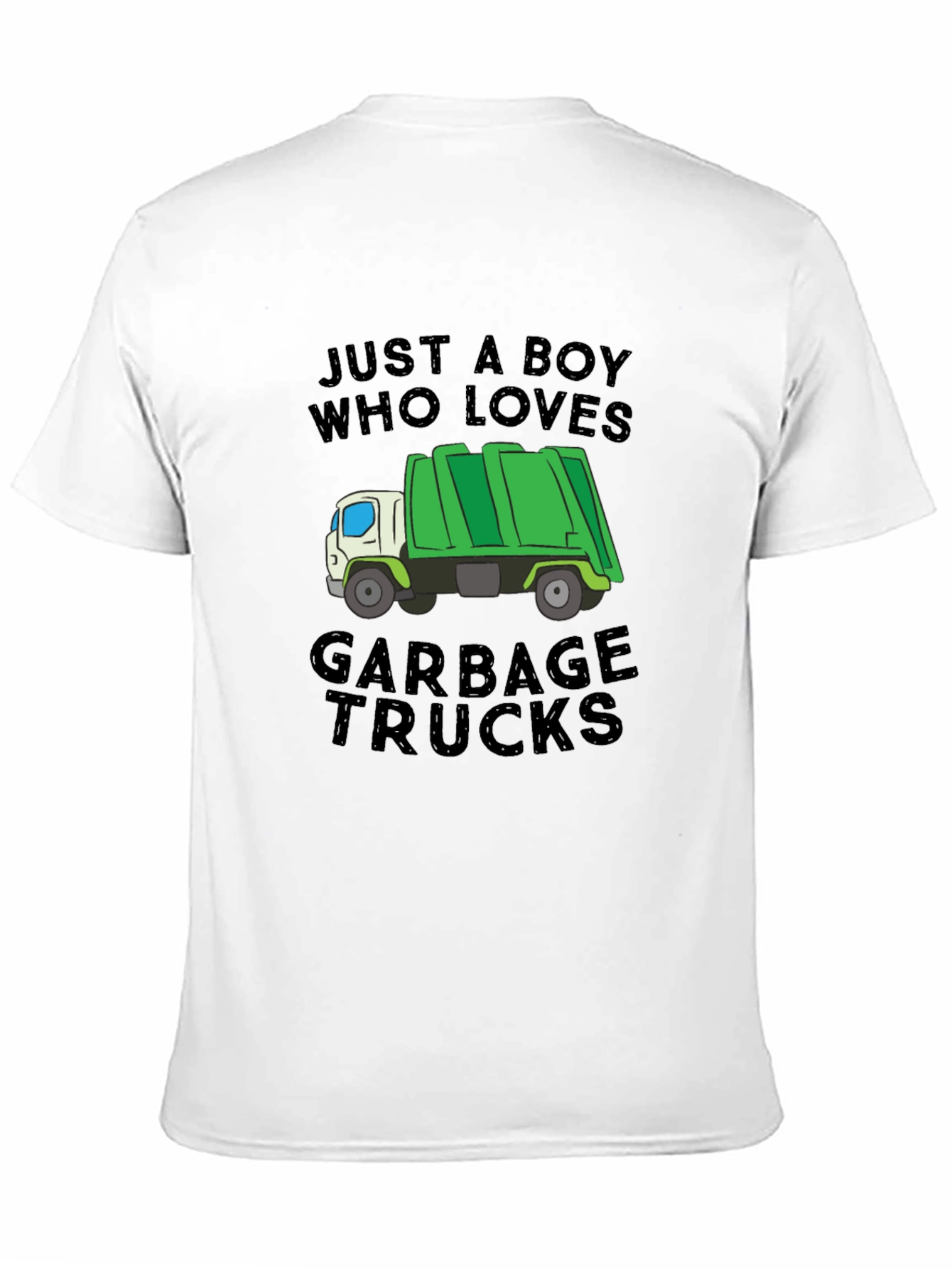 Boy Who Loves Garbage Trucks T-Shirt