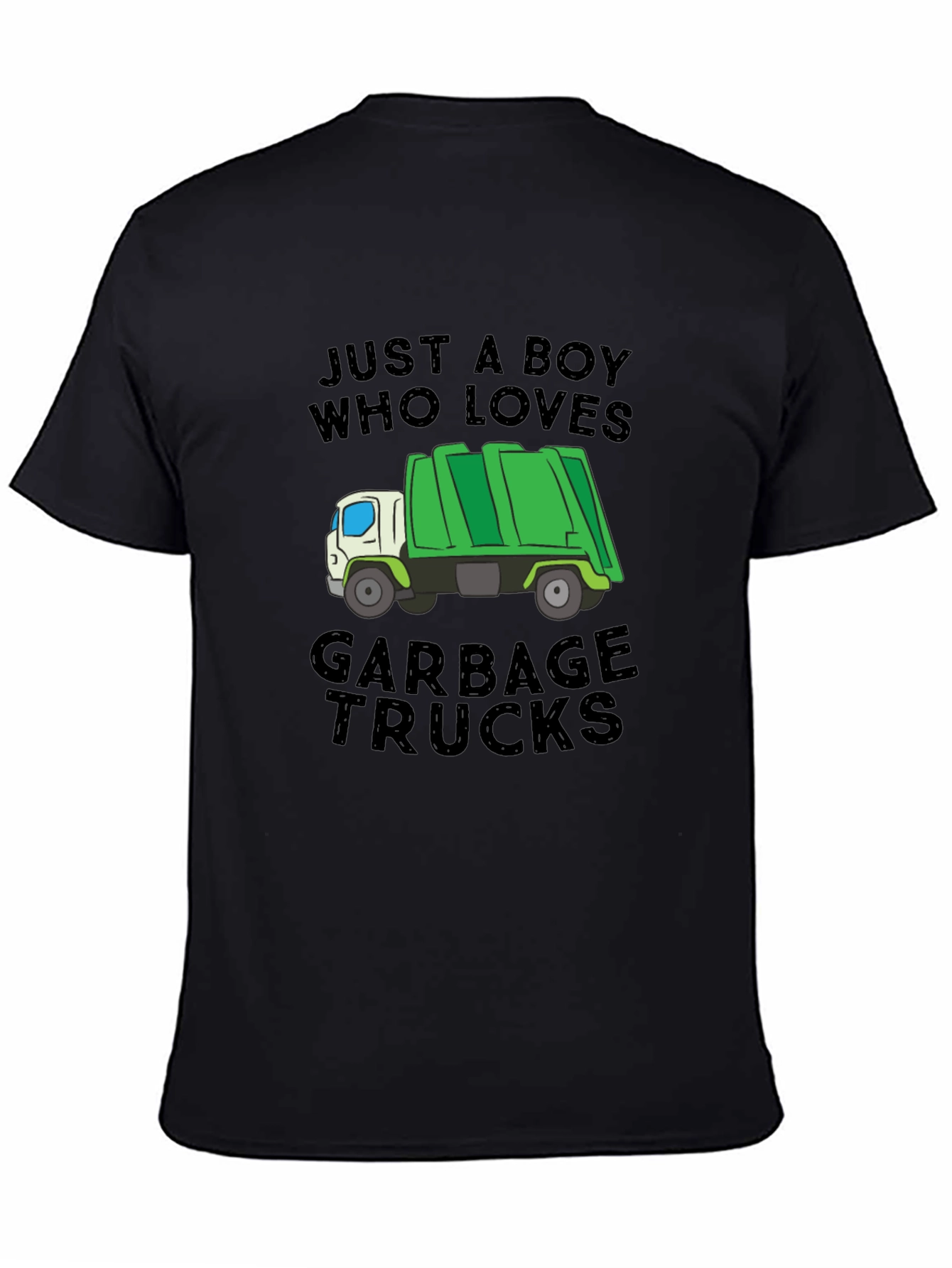 Boy Who Loves Garbage Trucks T-Shirt