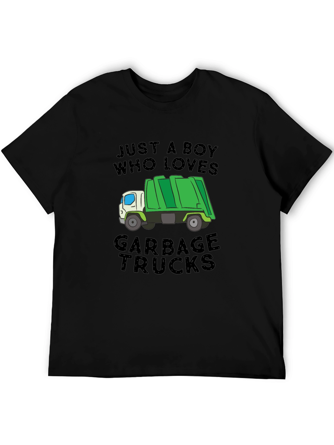 Boy Who Loves Garbage Trucks T-Shirt