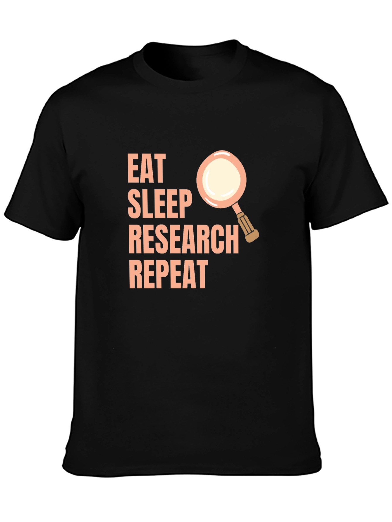 Eat Sleep Research Repeat T-Shirt