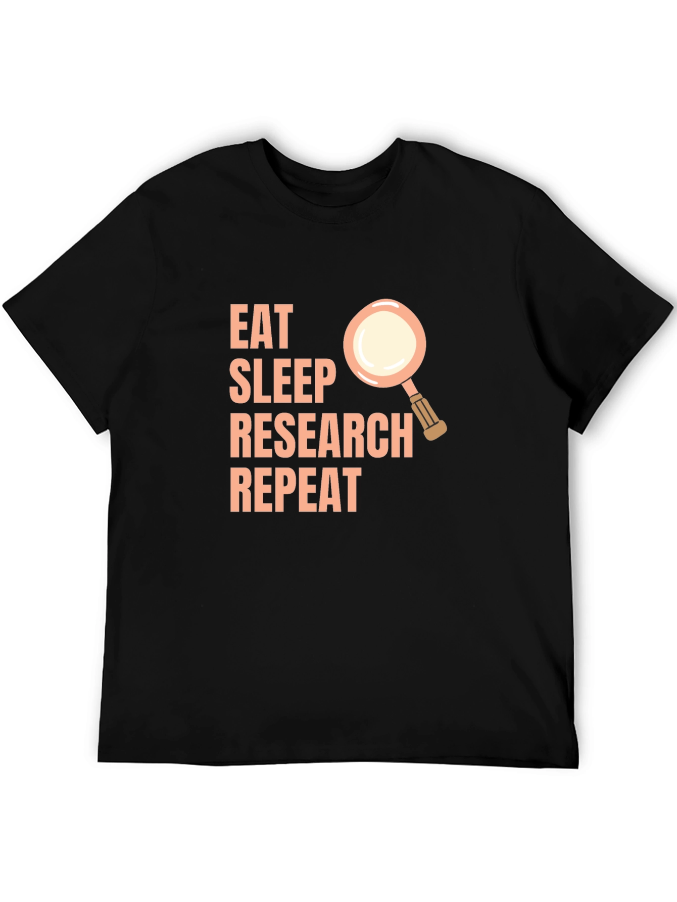 Eat Sleep Research Repeat T-Shirt