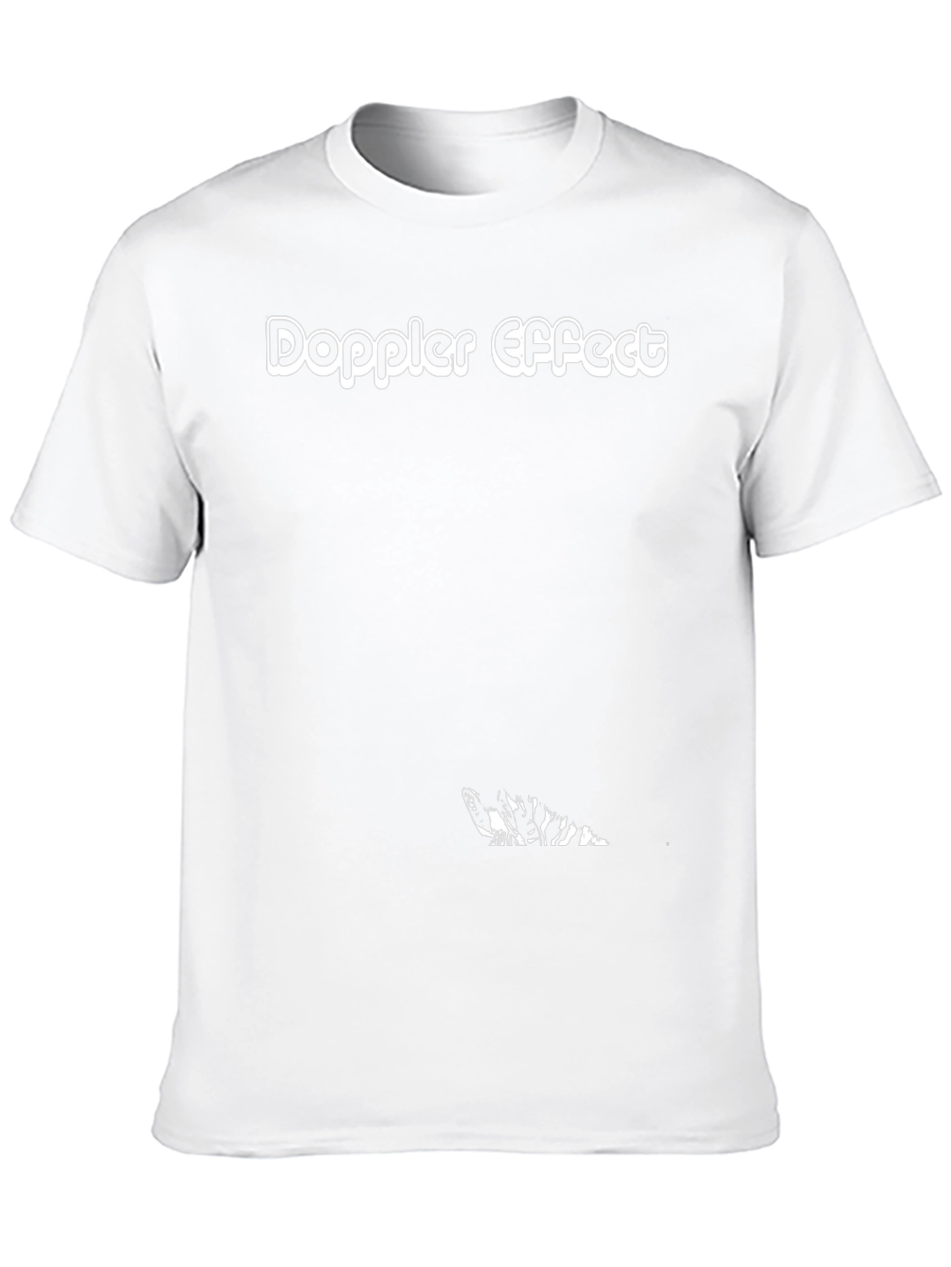Doppler Effect Black Graphic T-Shirt