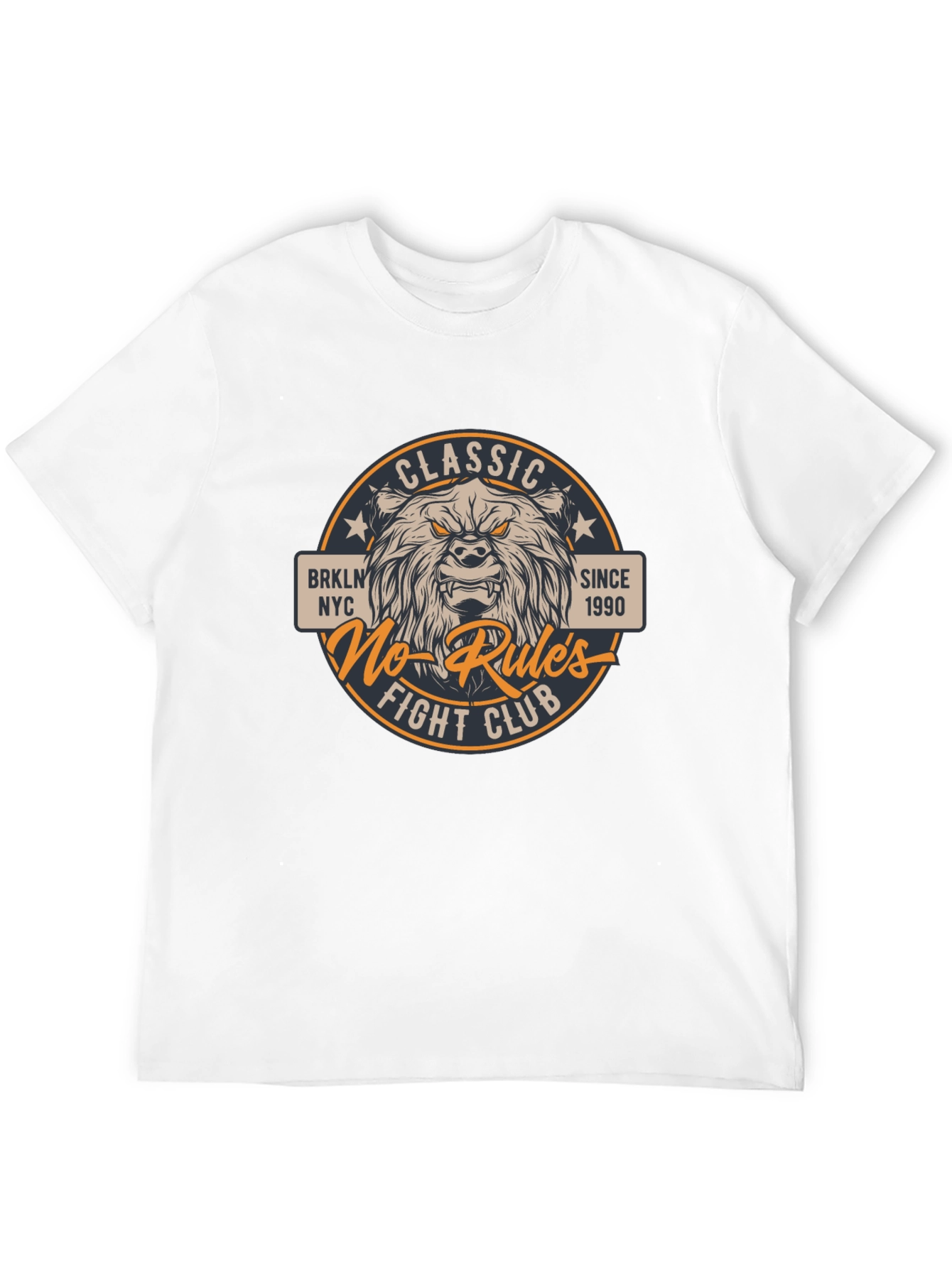 Classic No-Rules Fight Club Bear T-Shirt