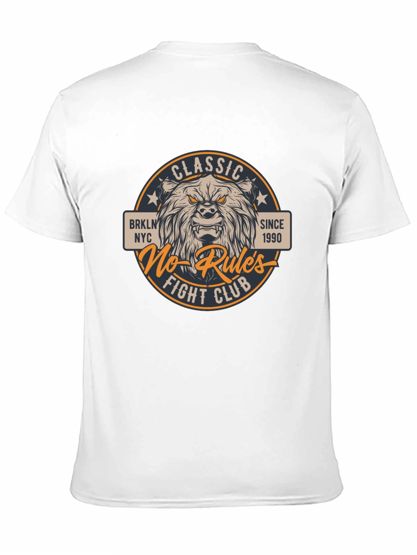 Classic No-Rules Fight Club Bear T-Shirt