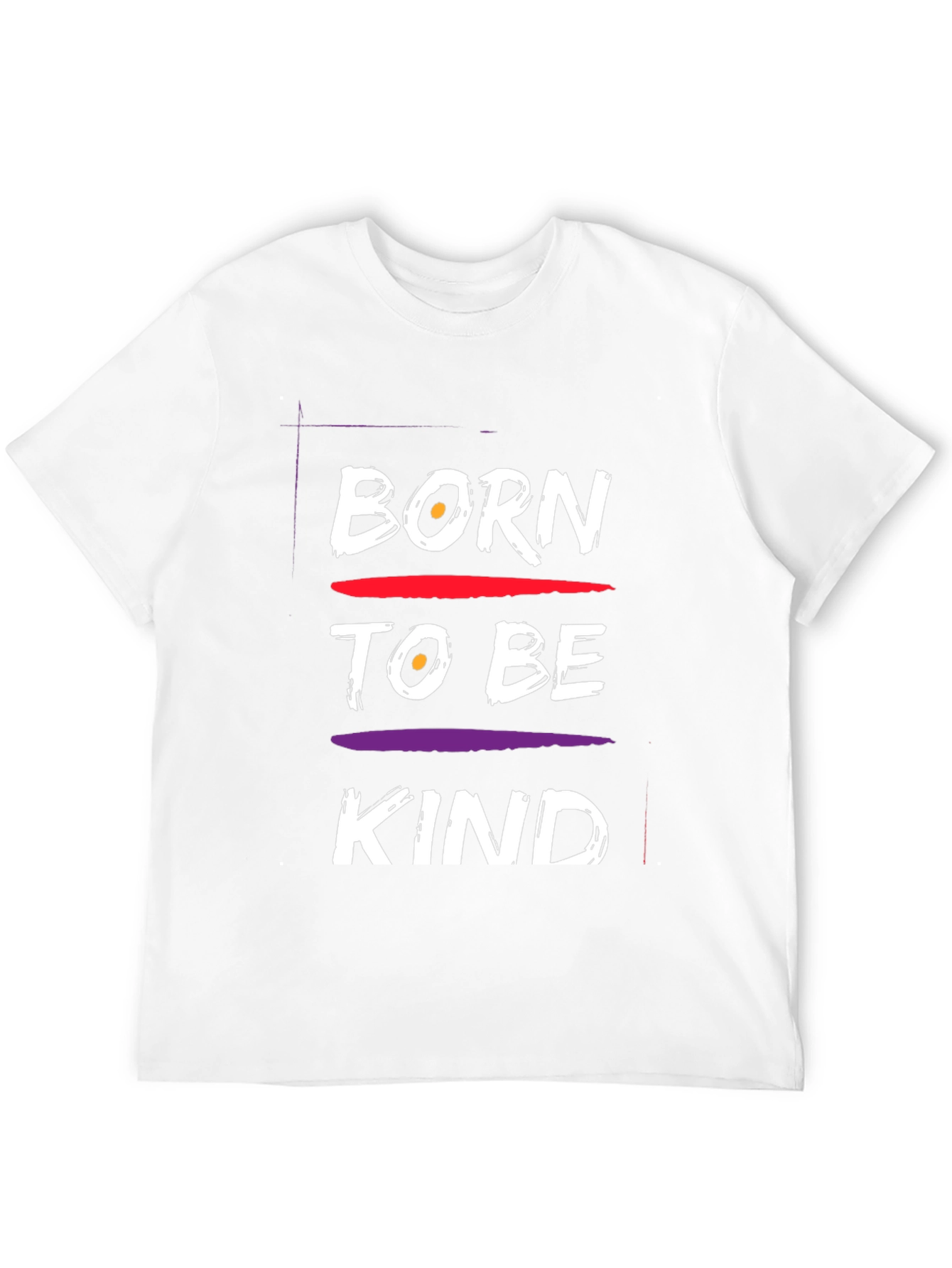 Born To Be Kind Black Graphic Tee