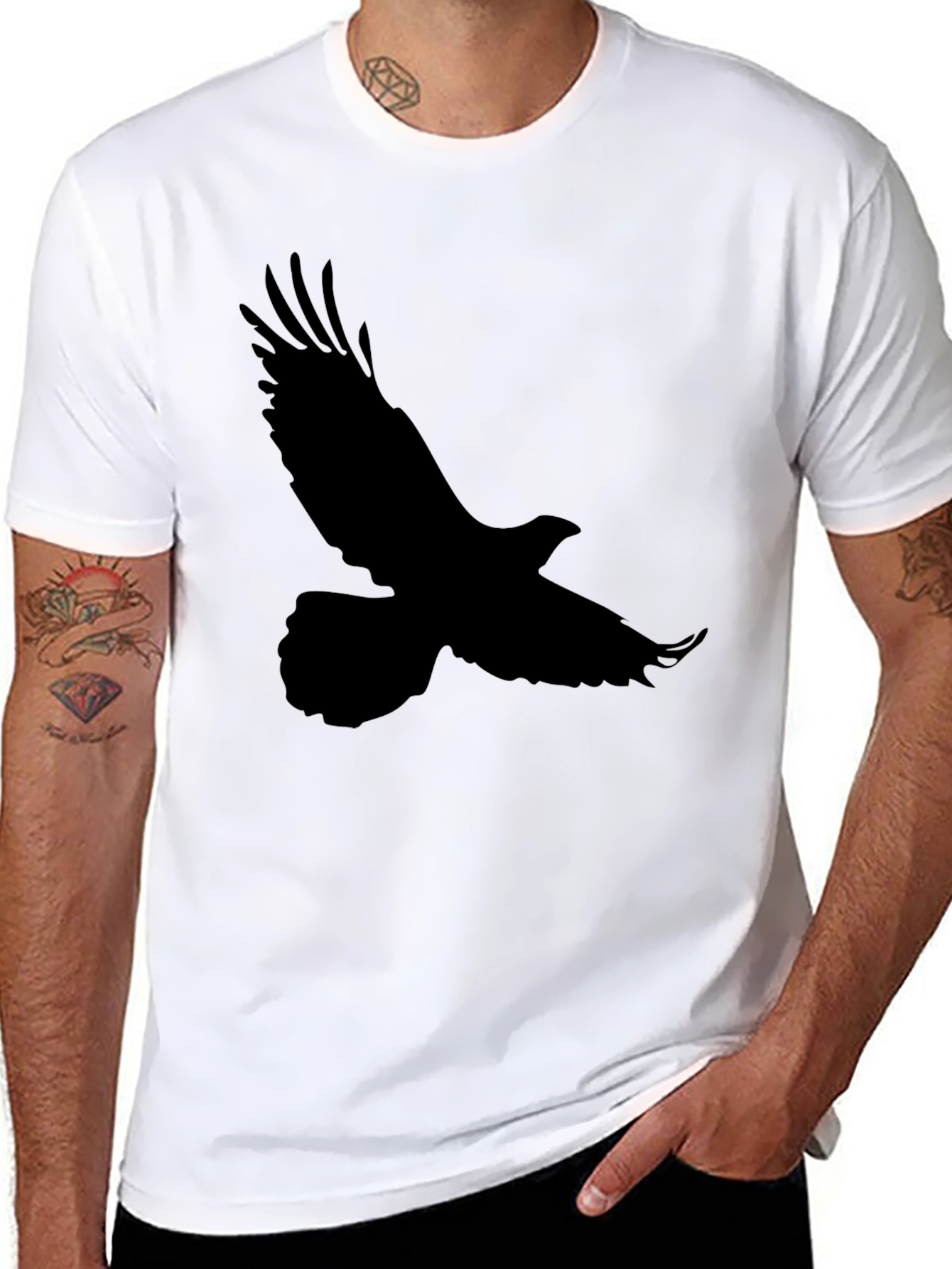 Black Eagle Silhouette T-Shirt