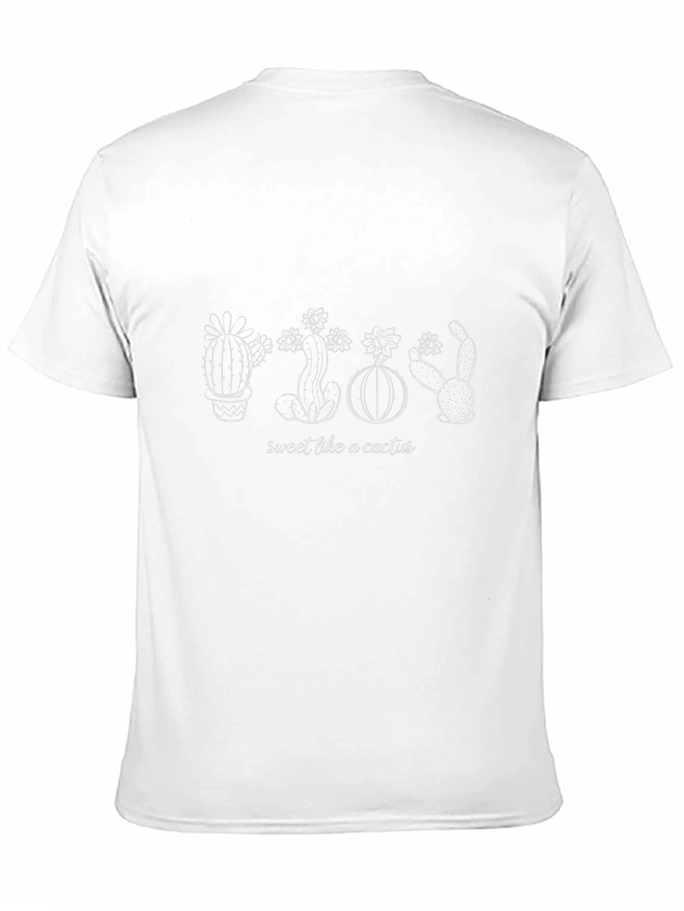 Sweet Like A Cactus Black T-Shirt