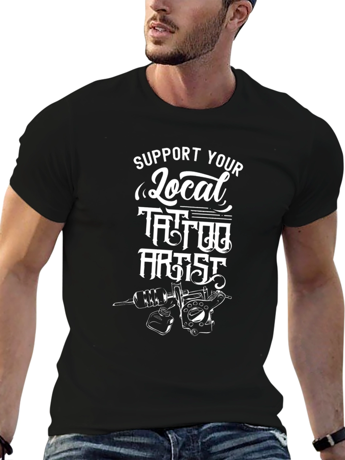 Support Local Tattoo Artist Tee