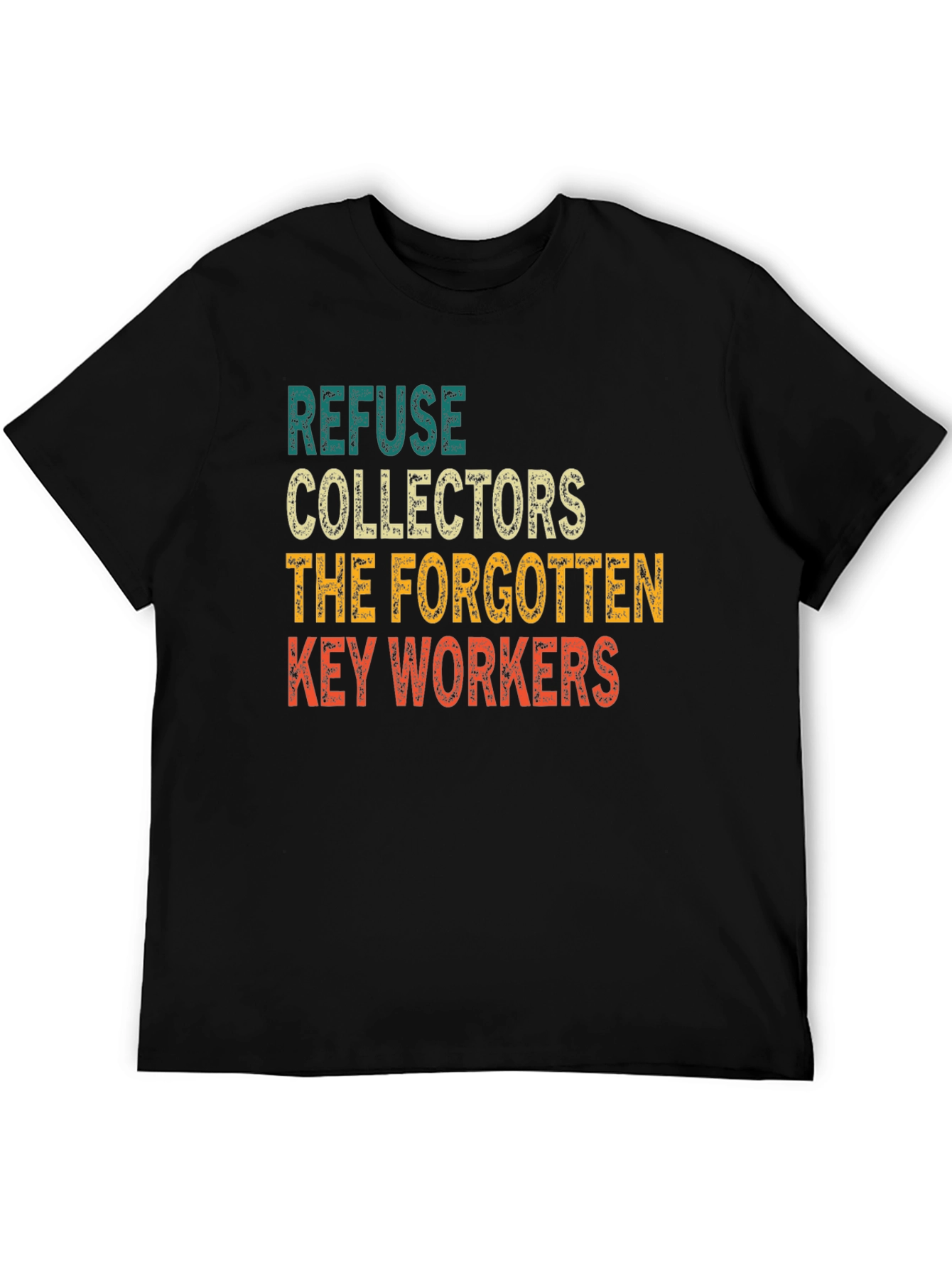 Refuse Collectors Key Workers Graphic Tee
