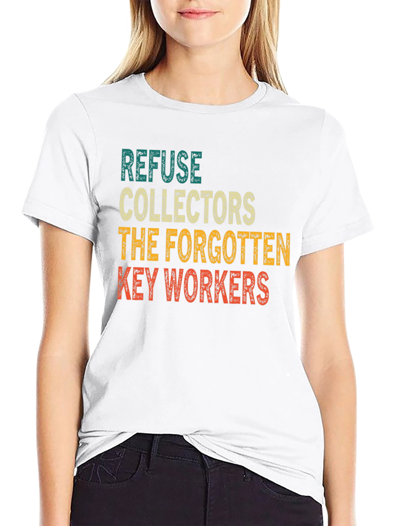 Refuse Collectors Key Workers Graphic Tee