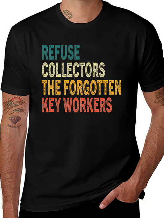 Refuse Collectors Key Workers Graphic Tee
