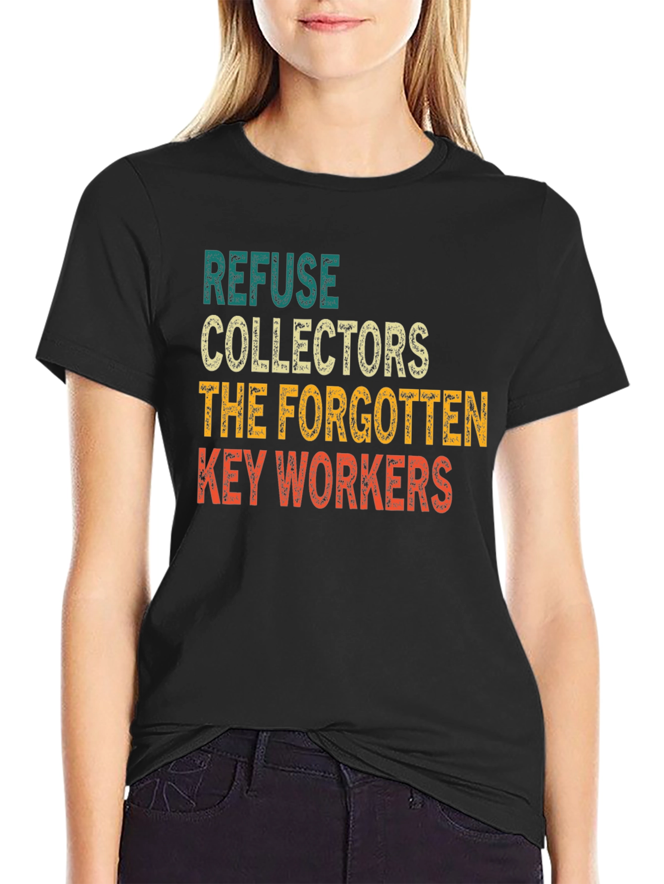 Refuse Collectors Key Workers Graphic Tee