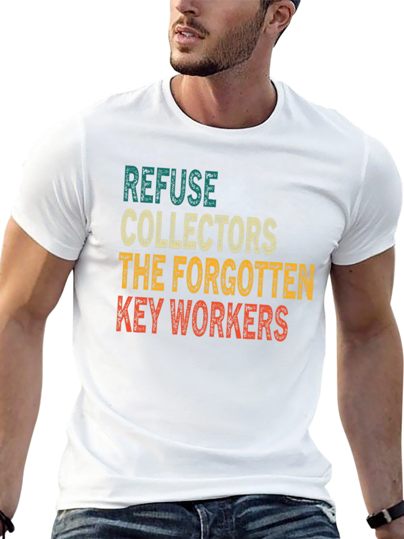 Refuse Collectors Key Workers Graphic Tee