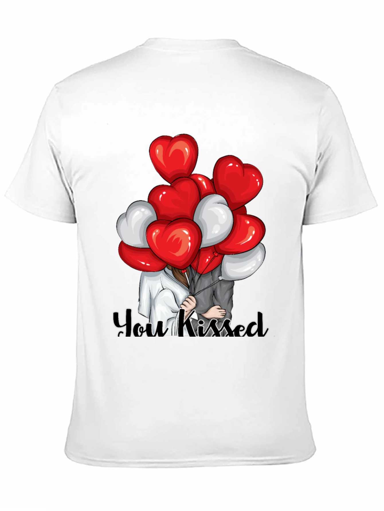 Romantic Heart Balloons T-Shirt