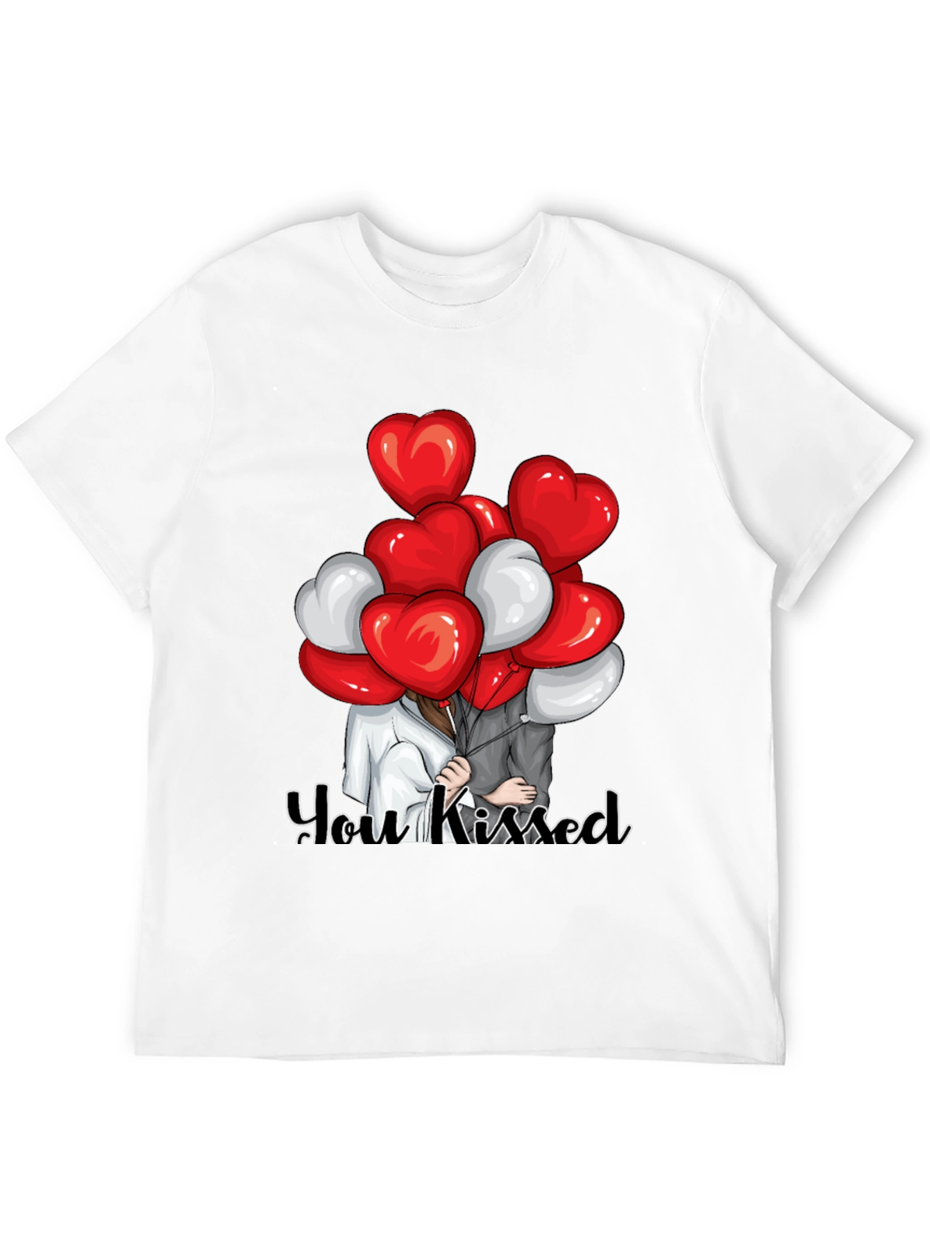 Romantic Heart Balloons T-Shirt