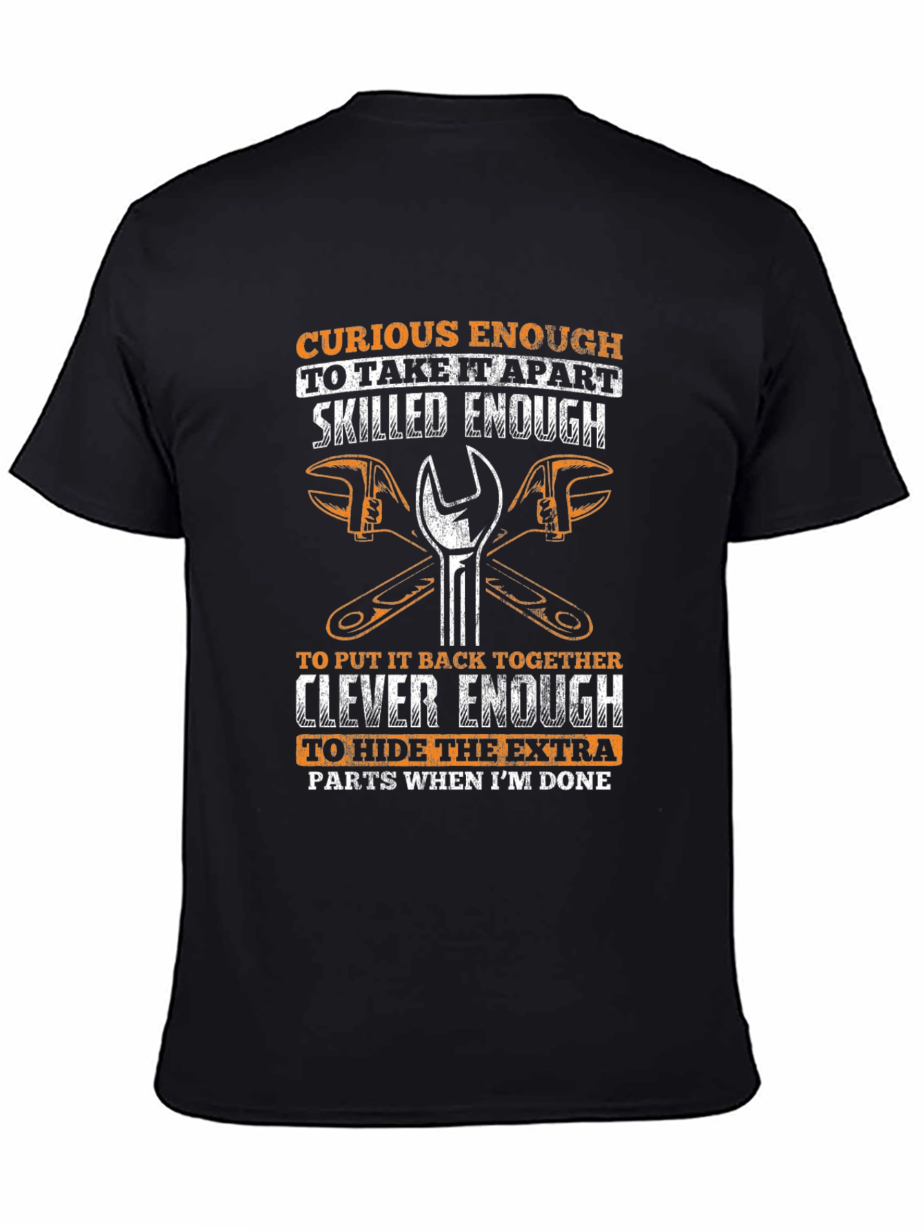 Curious Enough Skilled Mechanic T-Shirt