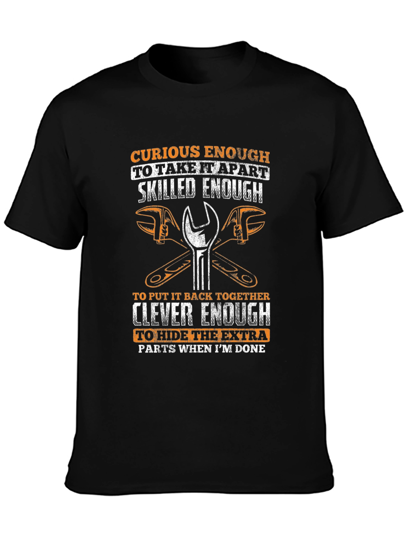 Curious Enough Skilled Mechanic T-Shirt