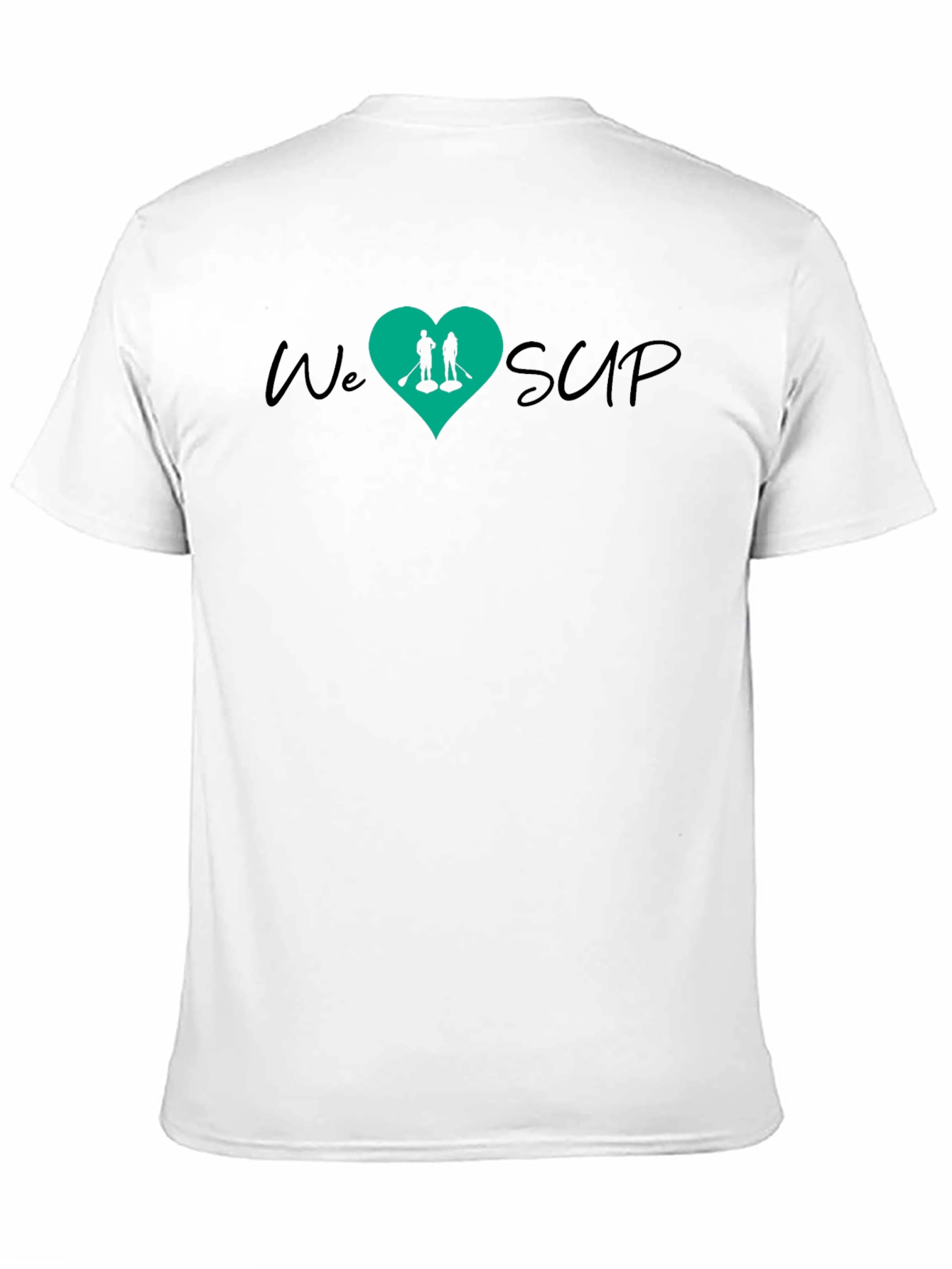 We Heart SUP T-Shirt - Paddle Boarding Tee