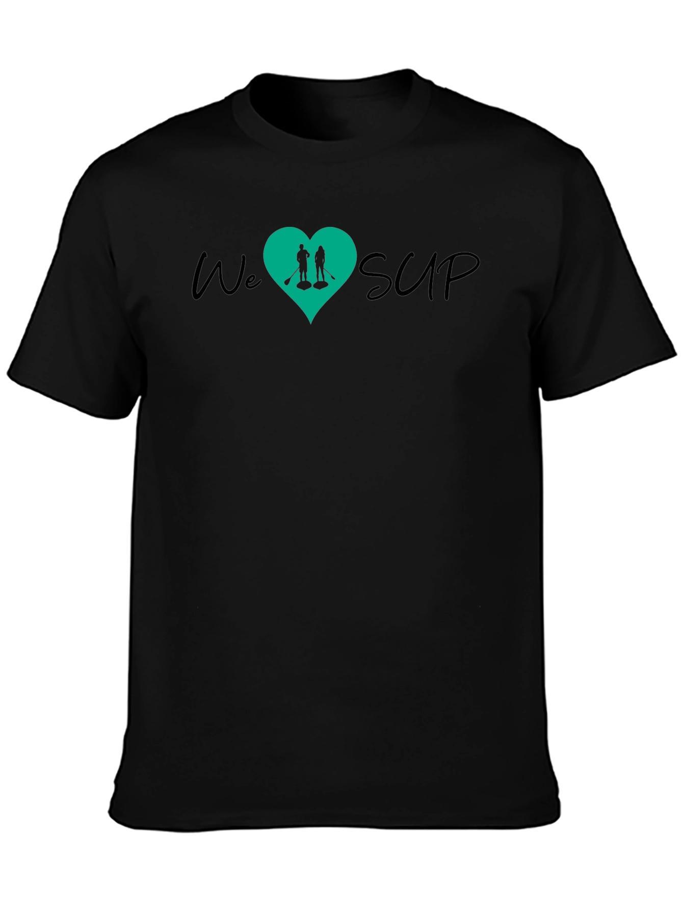 We Heart SUP T-Shirt - Paddle Boarding Tee