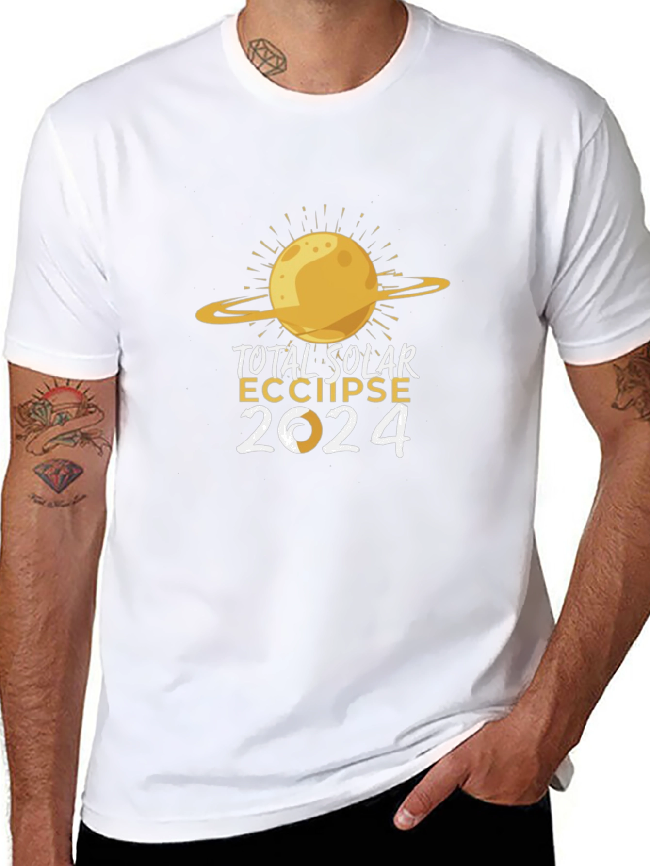 Total Solar Eclipse 2024 Graphic Tee