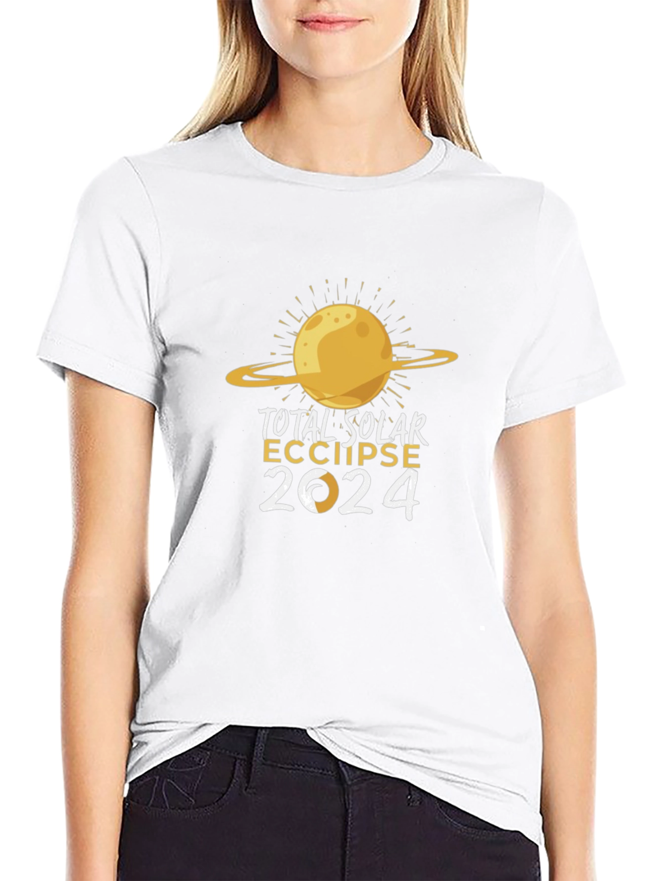 Total Solar Eclipse 2024 Graphic Tee