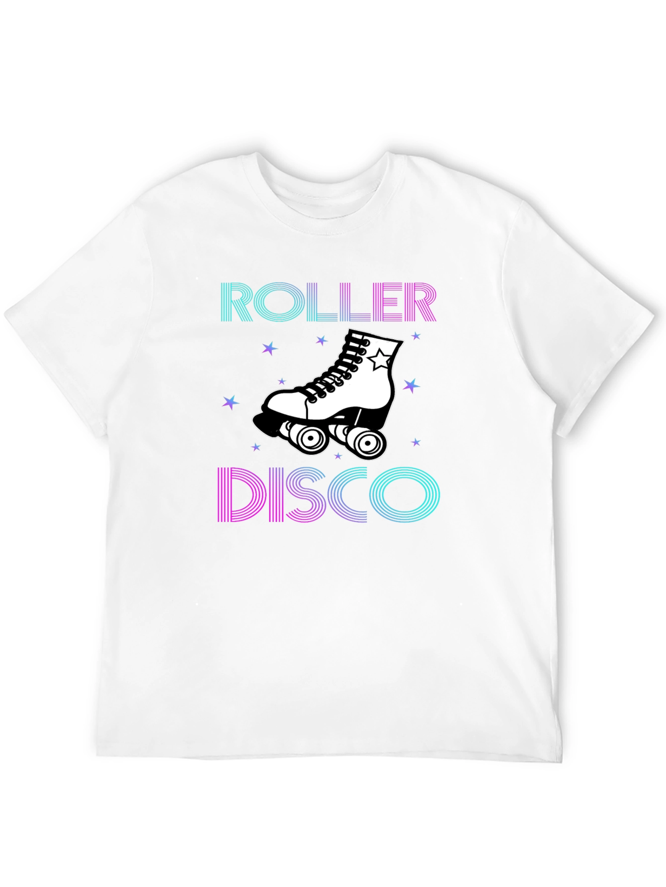 Roller Disco Graphic Tee - Retro Style