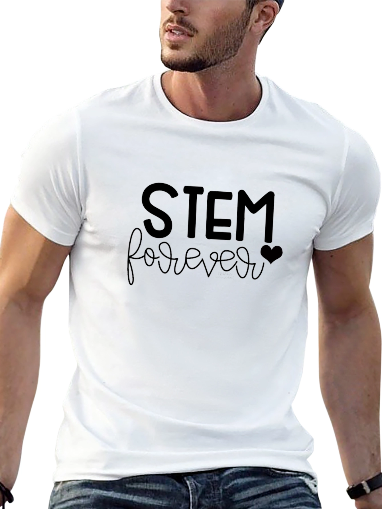 STEM Forever Graphic Tee - Black