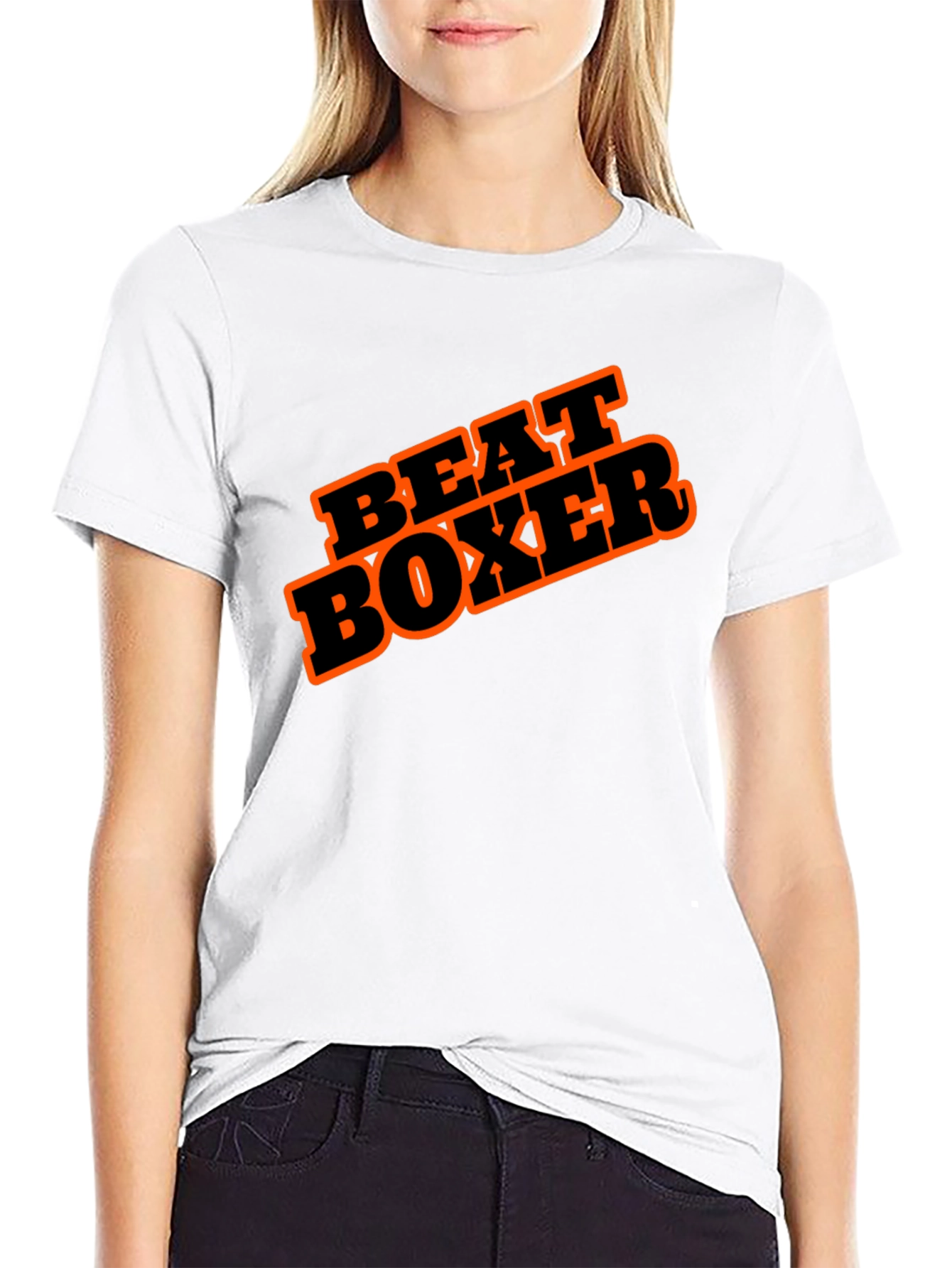 Beat Boxer Graphic Tee - Black