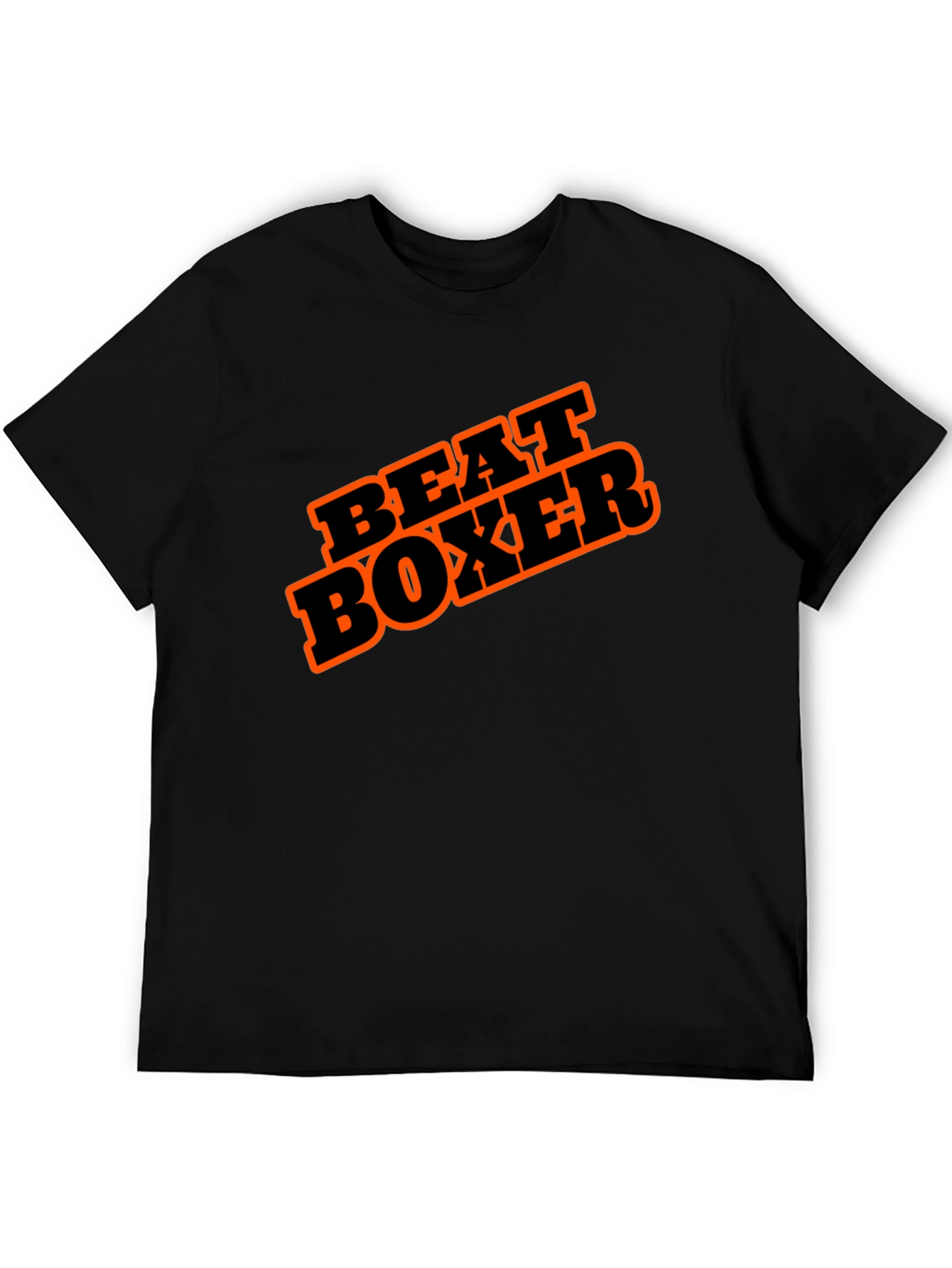 Beat Boxer Graphic Tee - Black