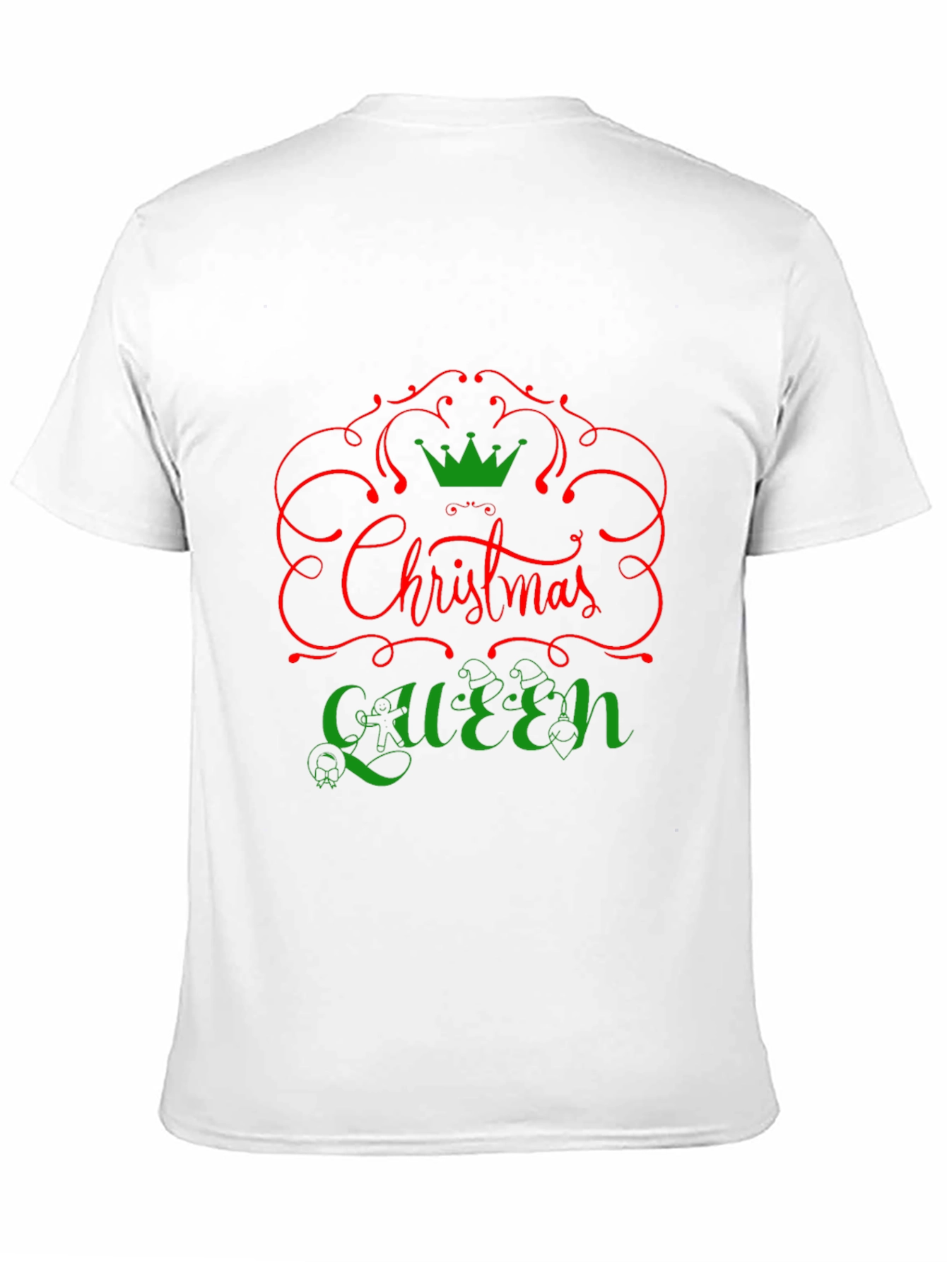 Christmas Queen Graphic T-Shirt - Holiday Festive Tee
