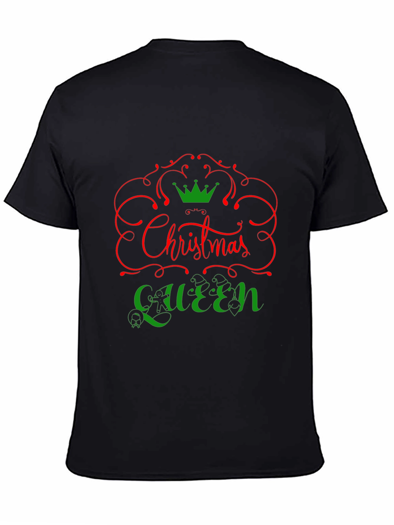 Christmas Queen Graphic T-Shirt - Holiday Festive Tee