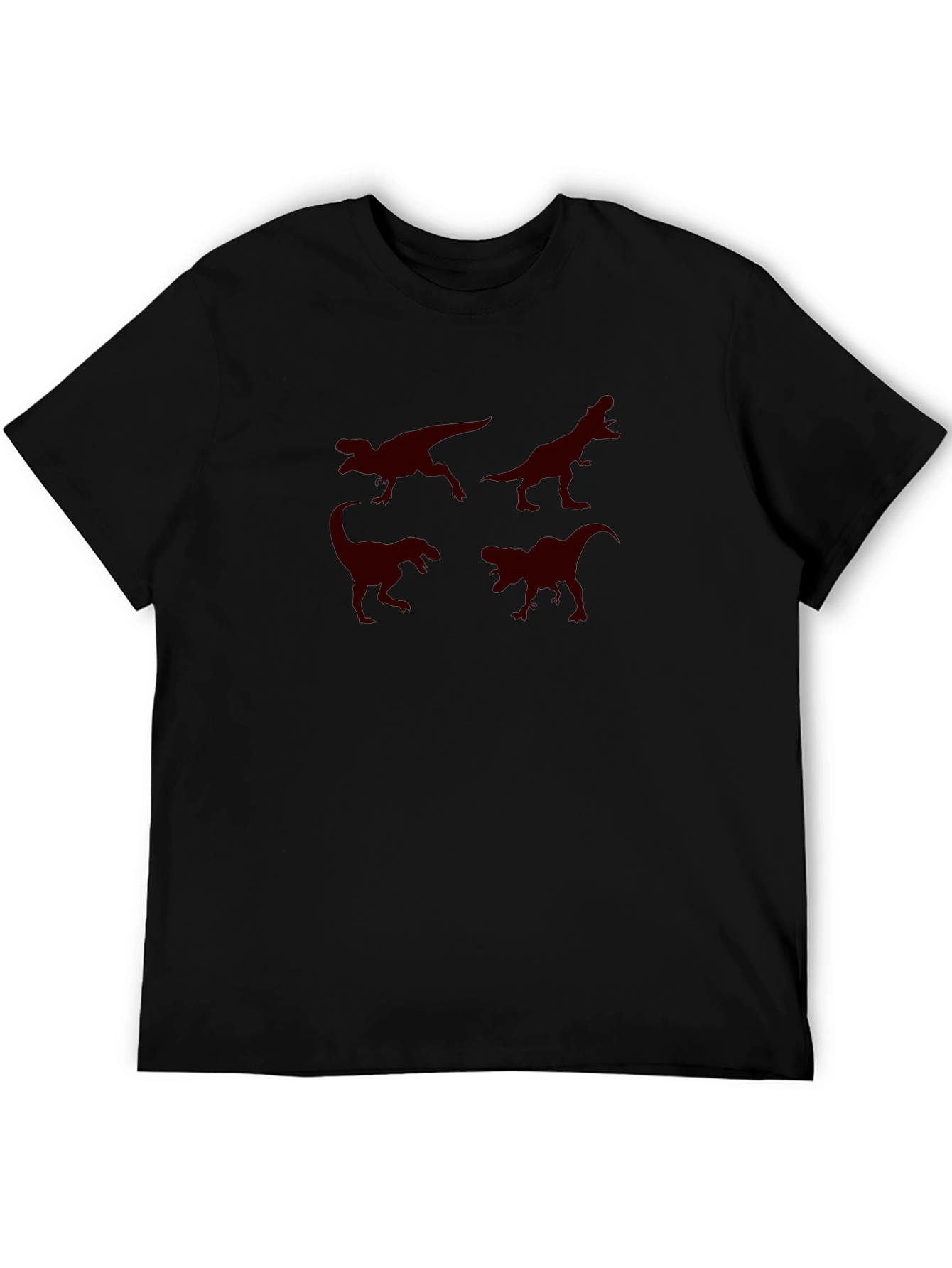Dinosaur Graphic Print T-Shirt - Casual Comfort