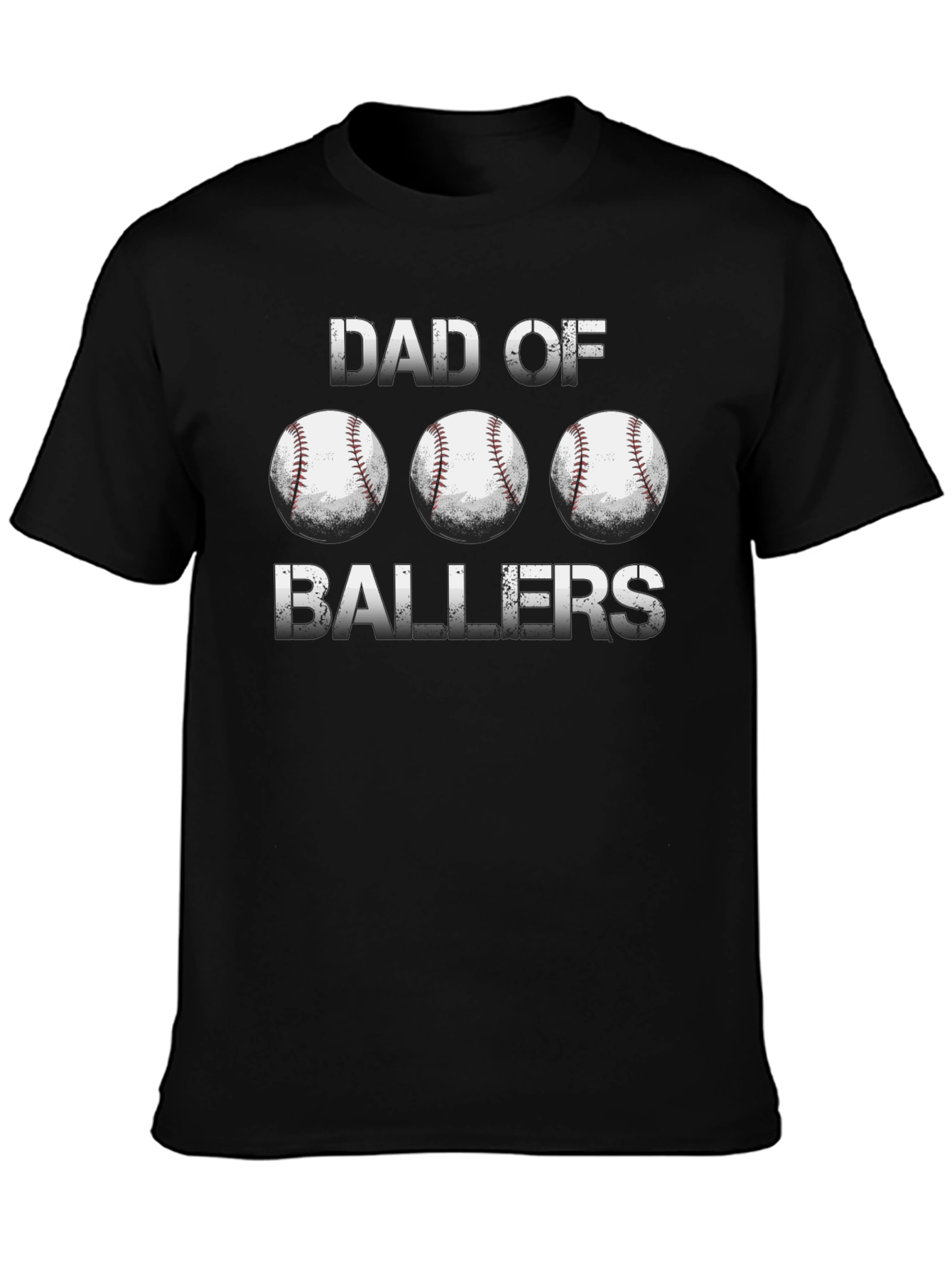 Dad of Ballers Graphic T-Shirt