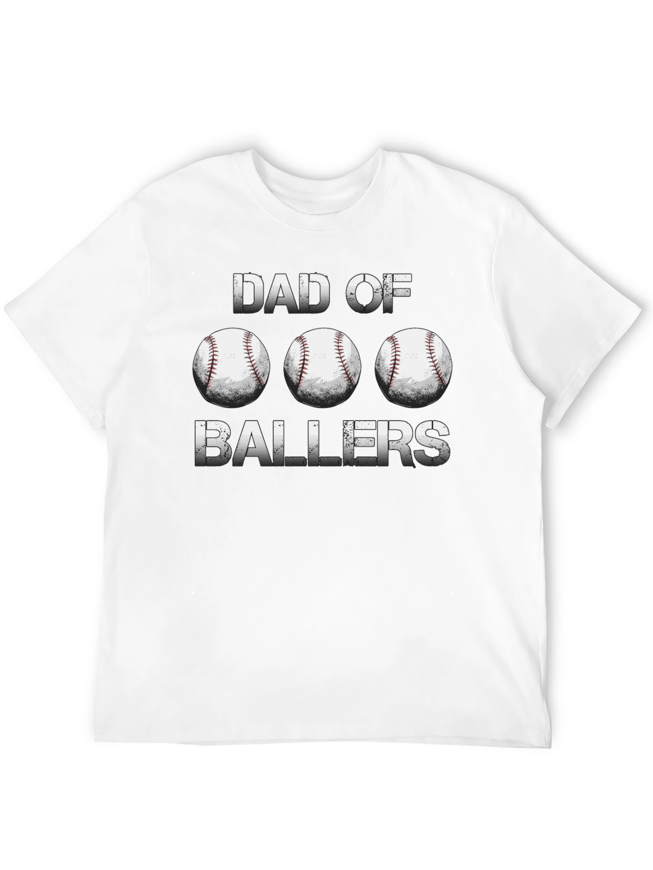 Dad of Ballers Graphic T-Shirt