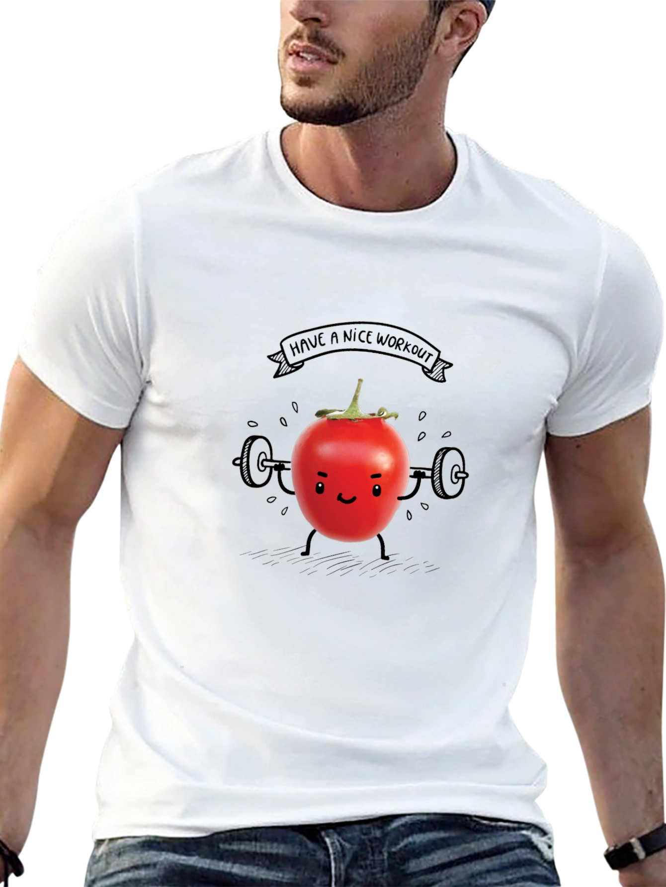 Tomato Workout Graphic Tee