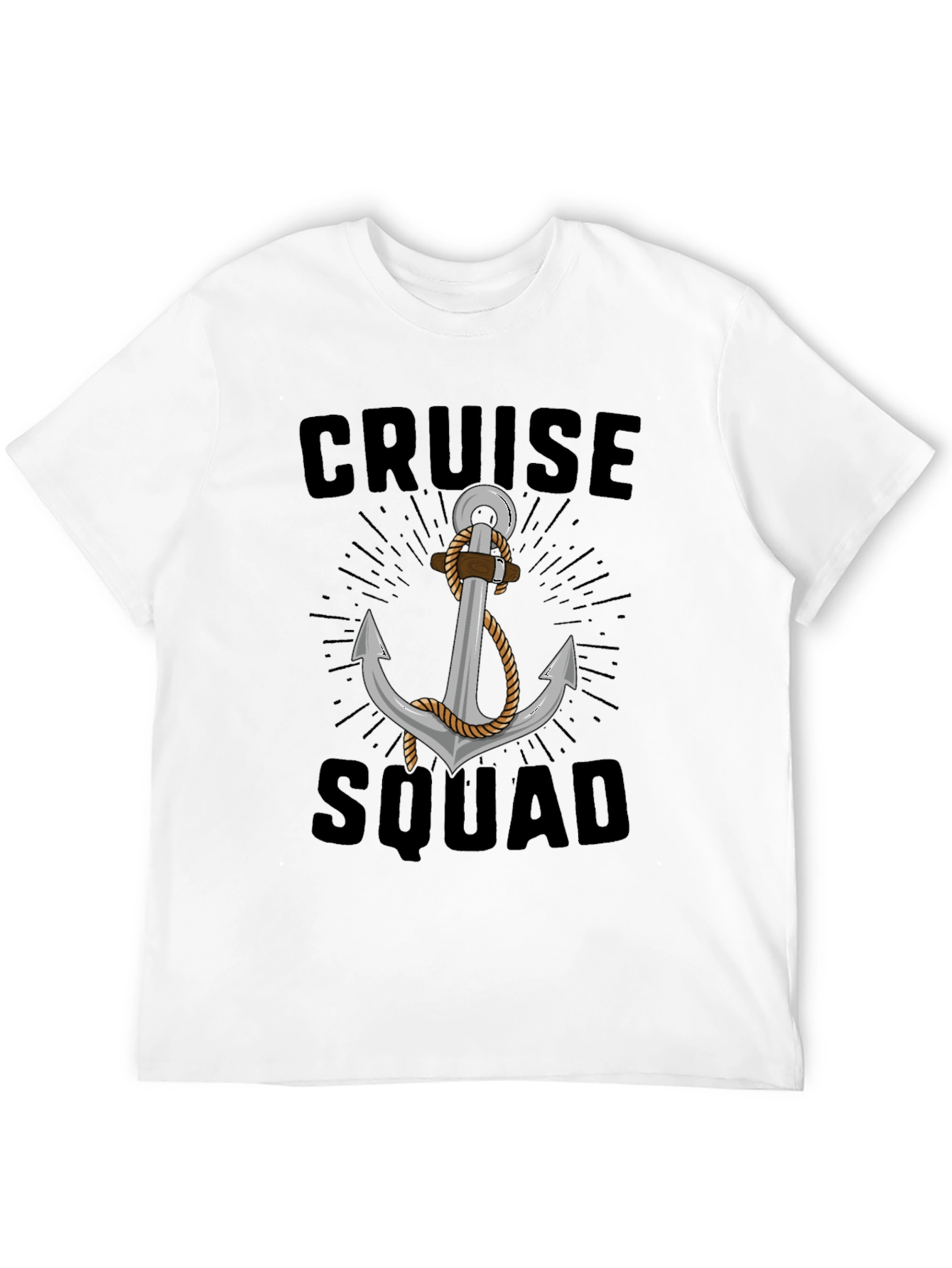 Cruise Squad Anchor Graphic T-Shirt
