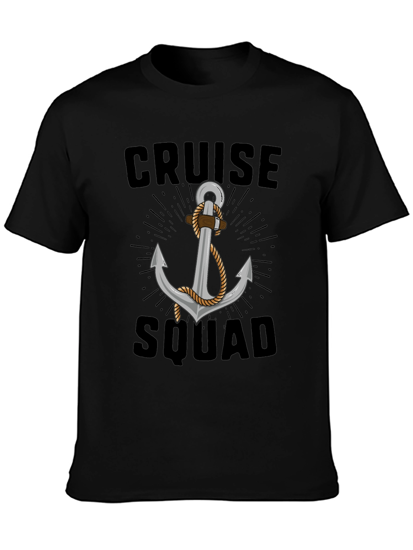 Cruise Squad Anchor Graphic T-Shirt