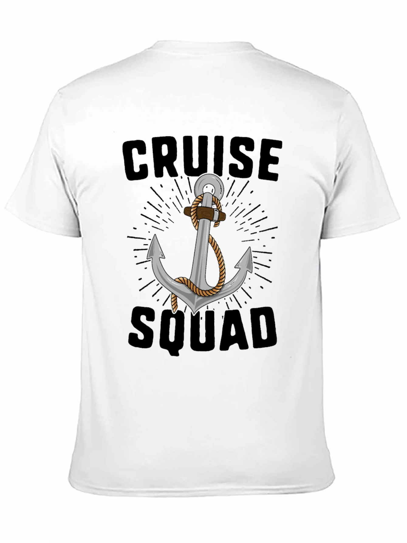 Cruise Squad Anchor Graphic T-Shirt