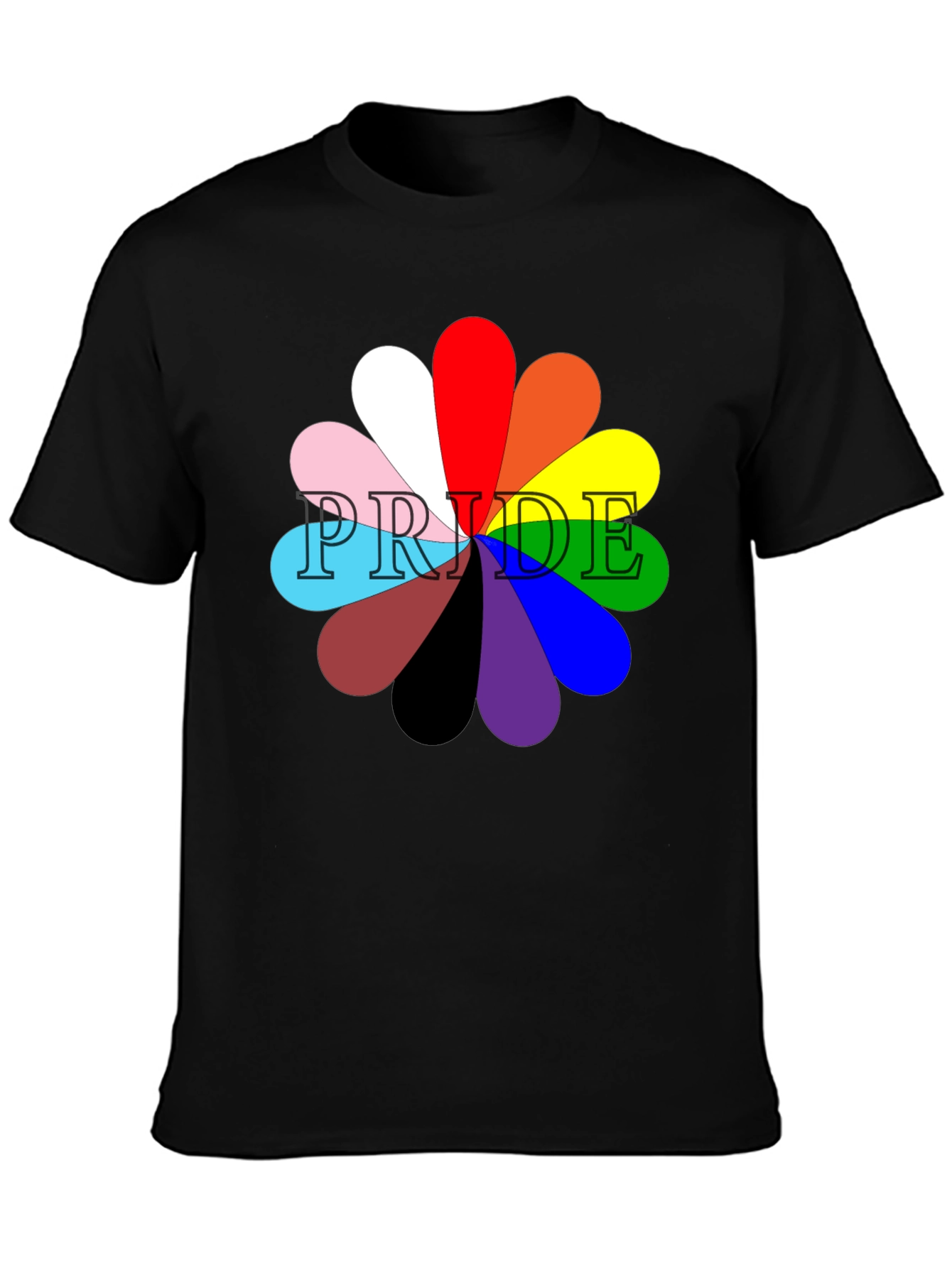 Pride Flower Graphic T-Shirt