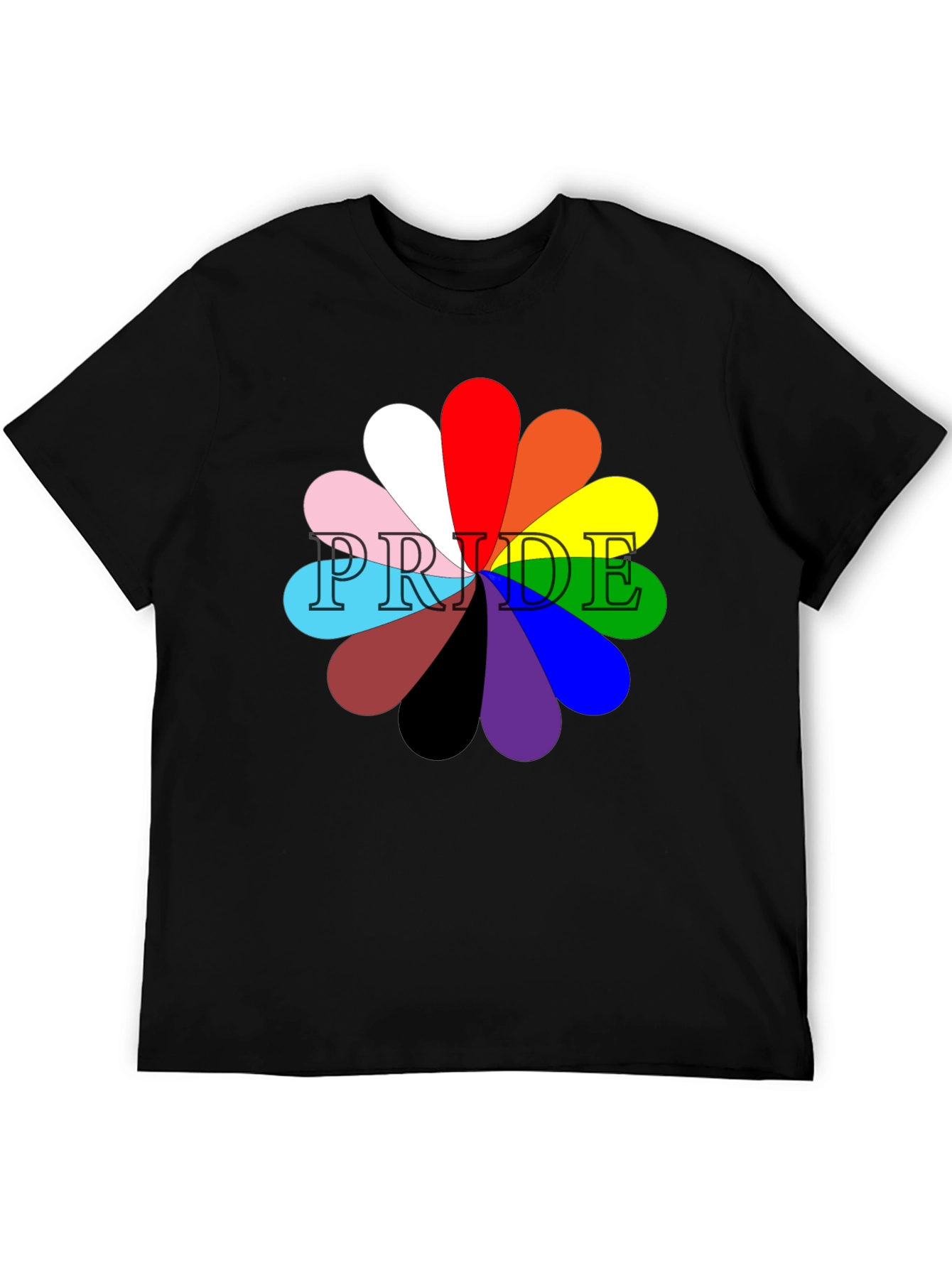 Pride Flower Graphic T-Shirt