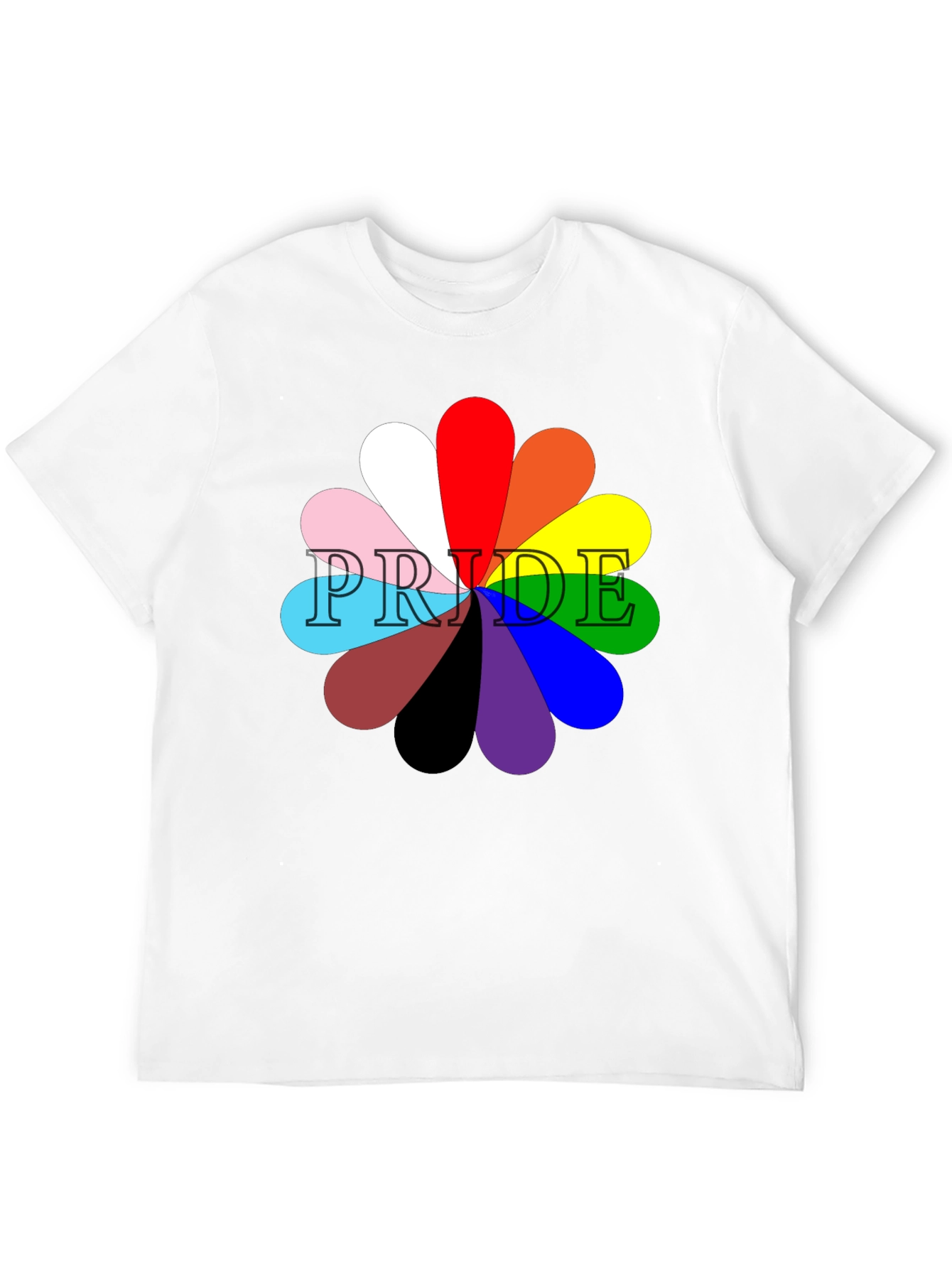 Pride Flower Graphic T-Shirt