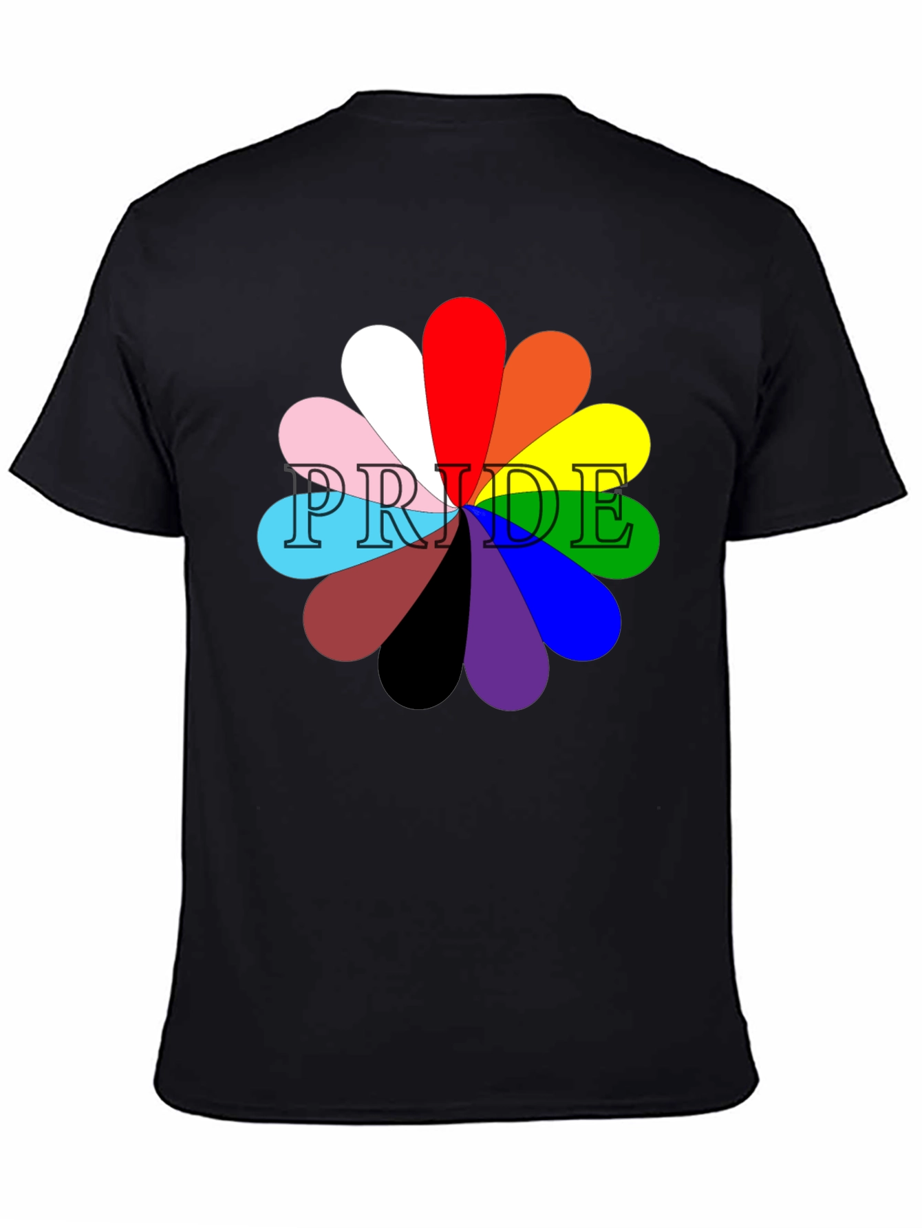 Pride Flower Graphic T-Shirt