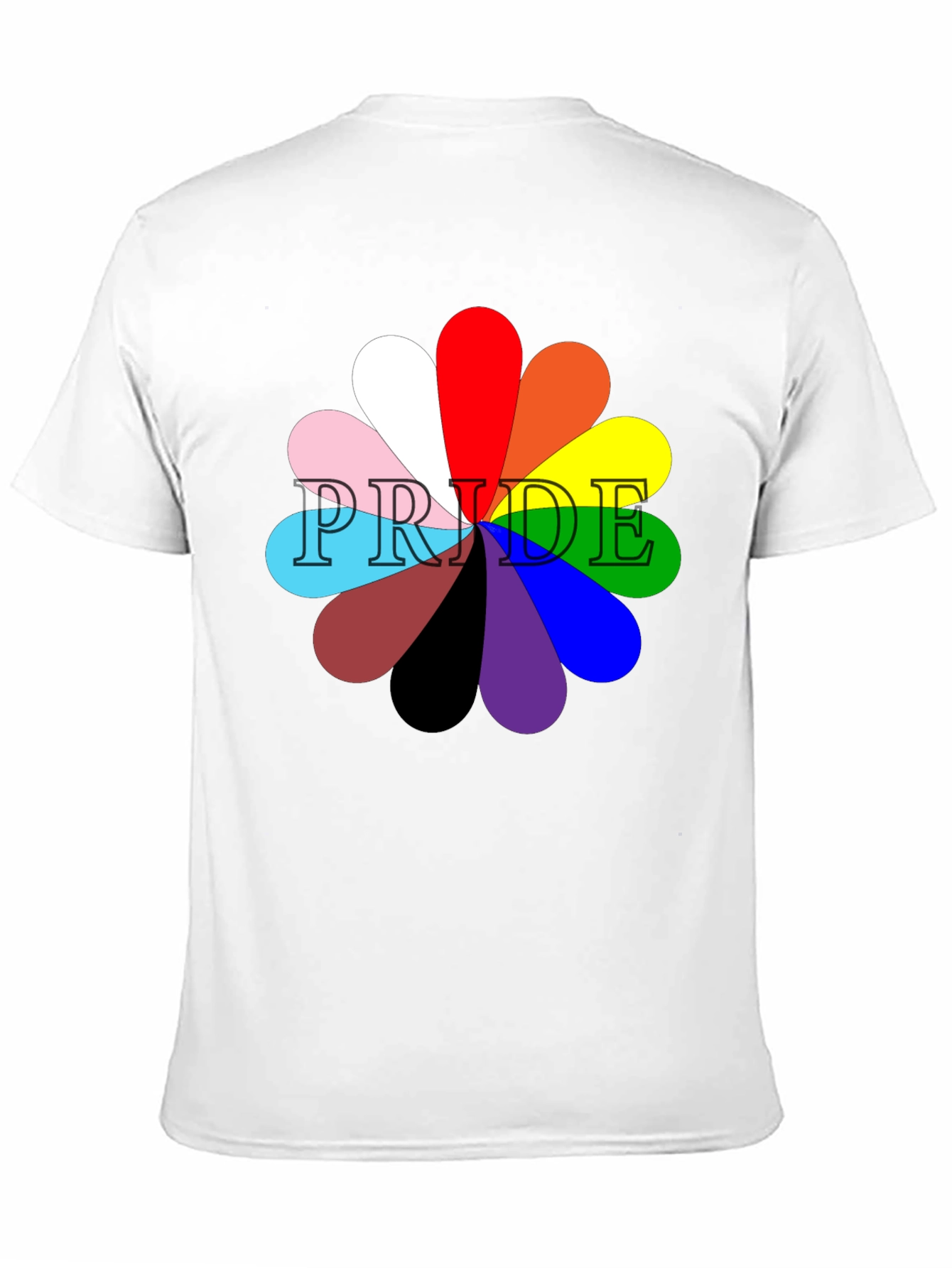 Pride Flower Graphic T-Shirt