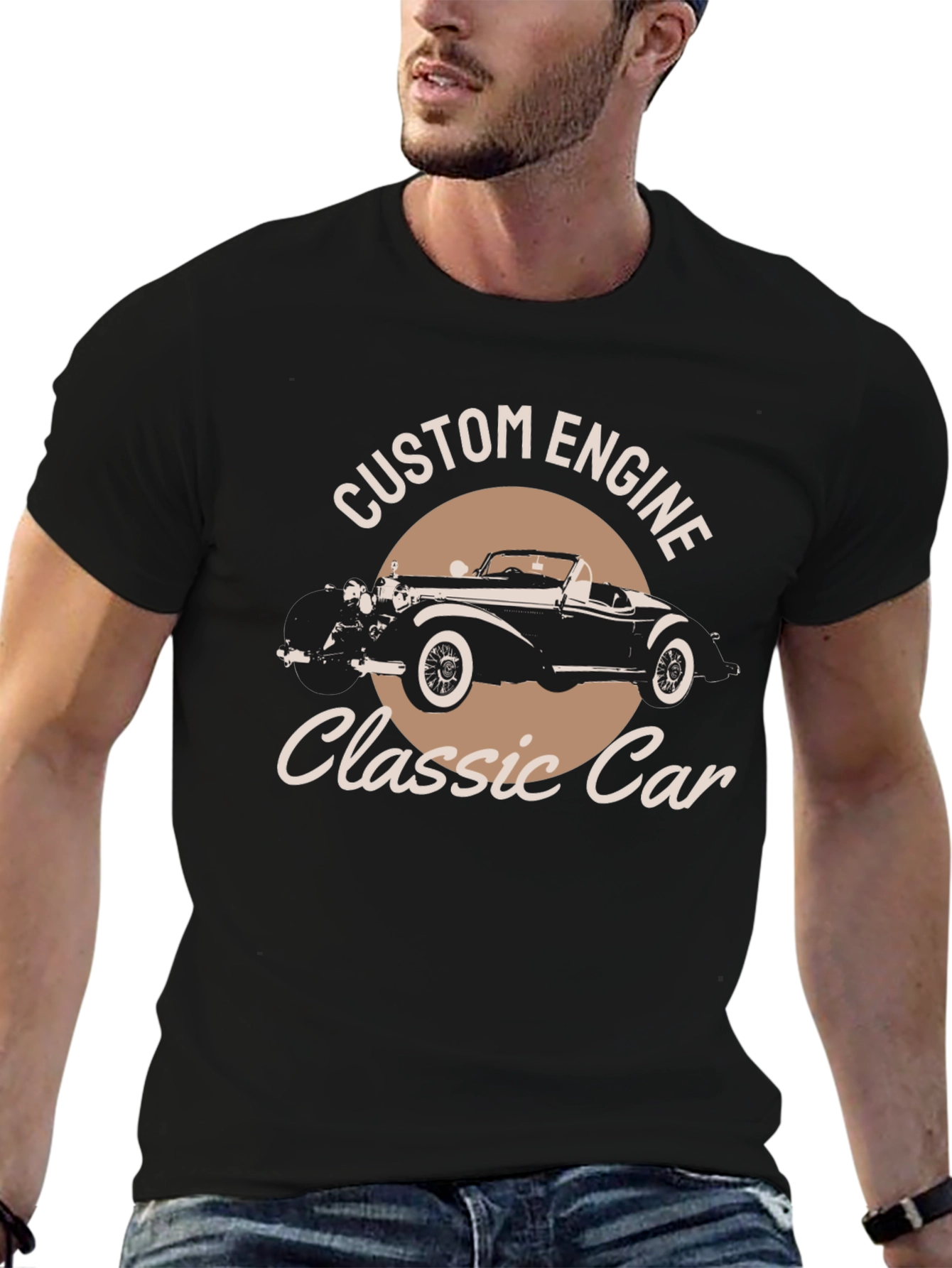Classic Car Engine T-Shirt