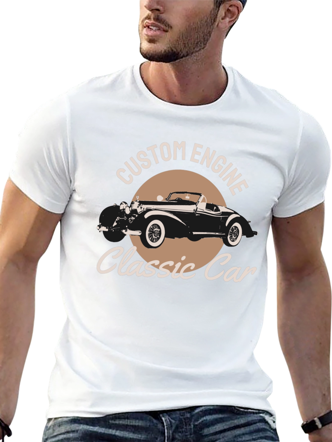Classic Car Engine T-Shirt