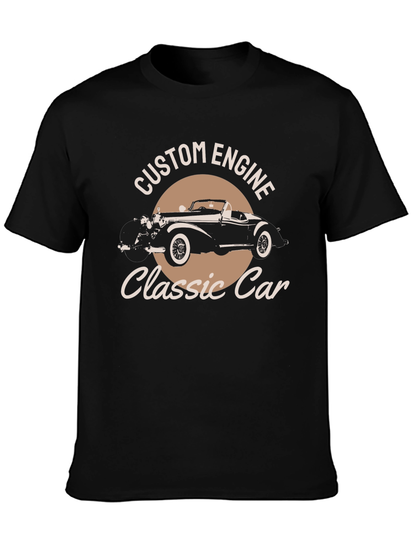 Classic Car Engine T-Shirt
