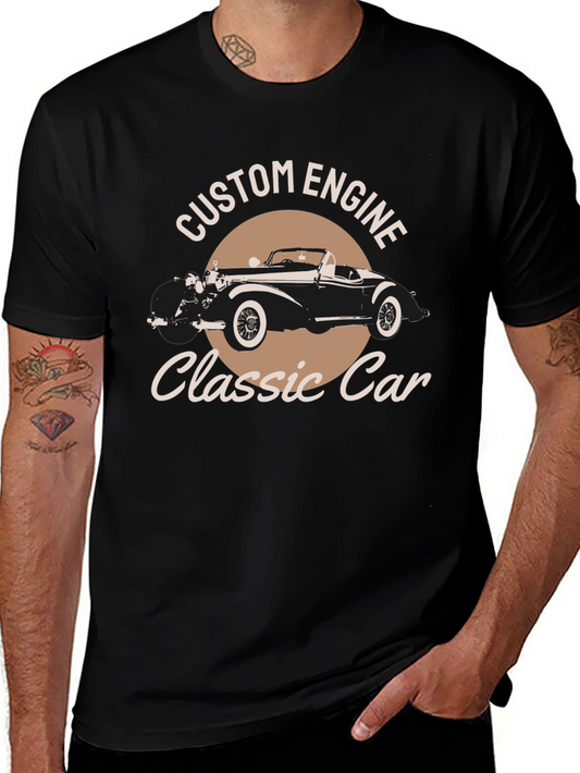 Classic Car Engine T-Shirt