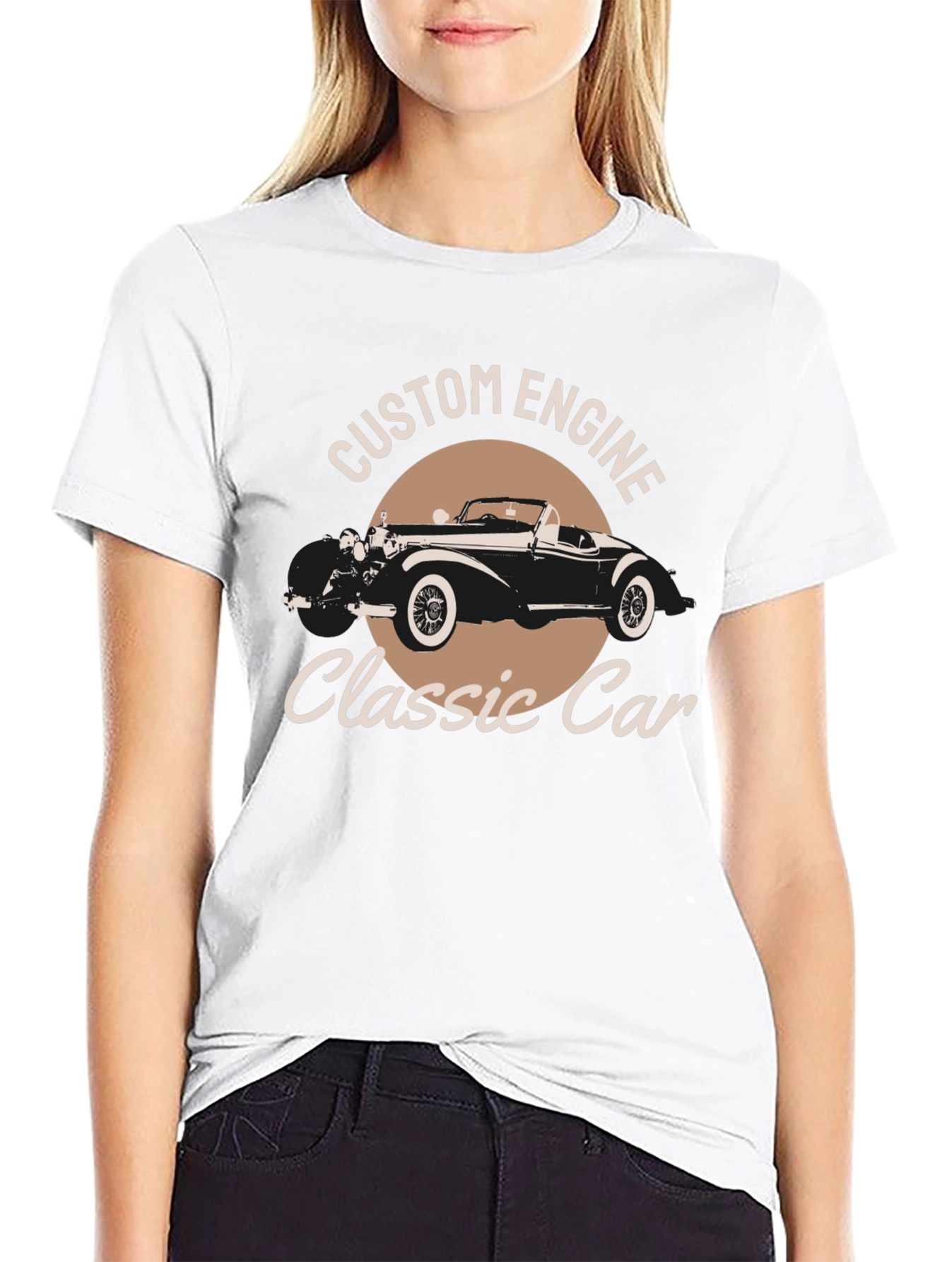 Classic Car Engine T-Shirt